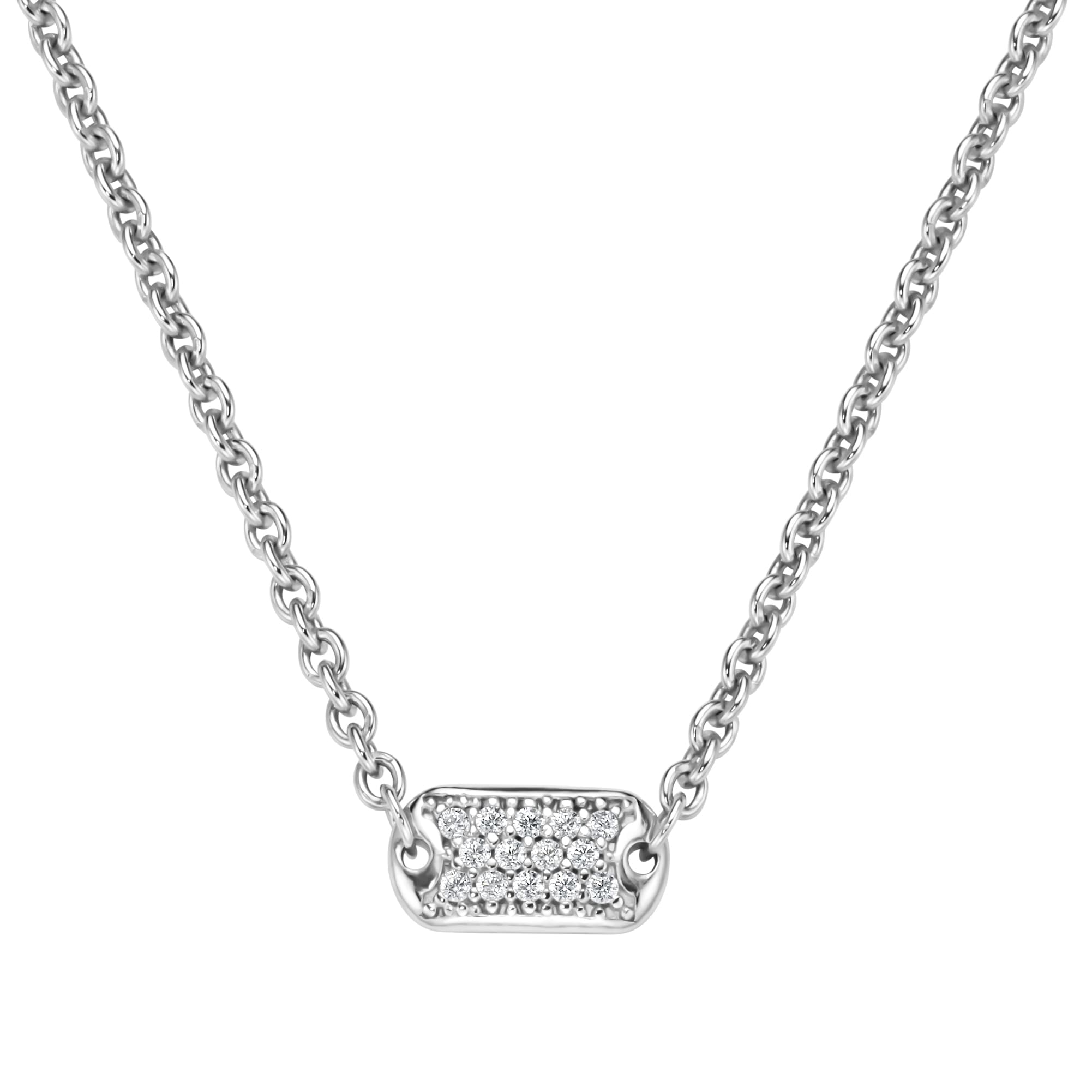Smart Jewel Vėrinys »Mittelteil rechteckig su Zirk...
