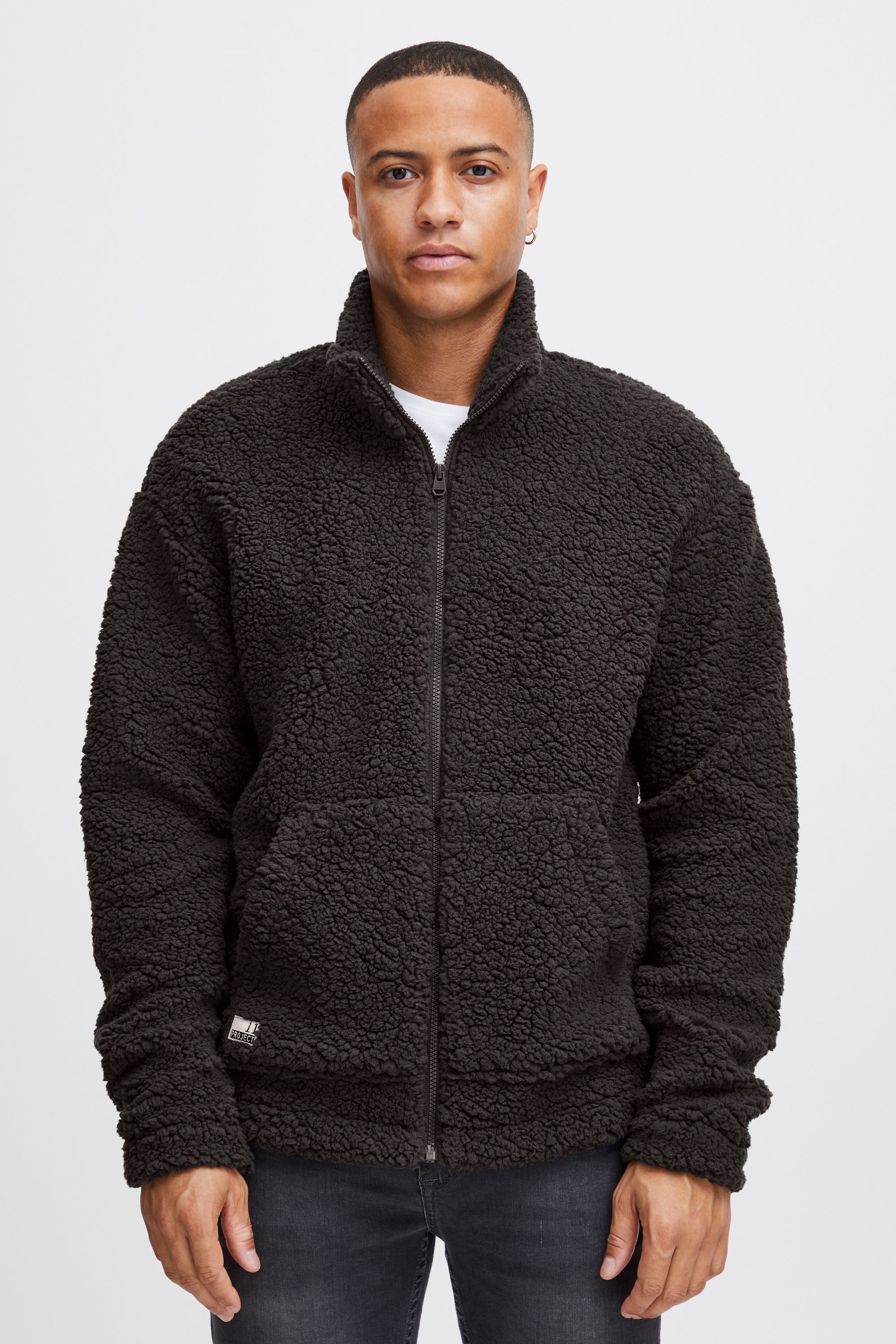 11 Project Funktions-Kapuzensweatjacke "Fellimitatjacke PRDeen" günstig online kaufen