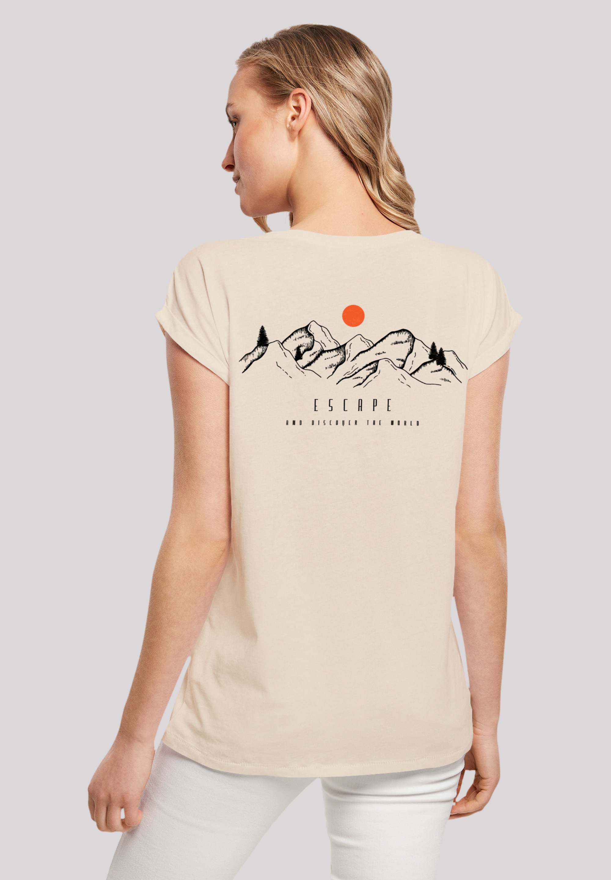 F4NT4STIC T-Shirt »Discover the world«, Print