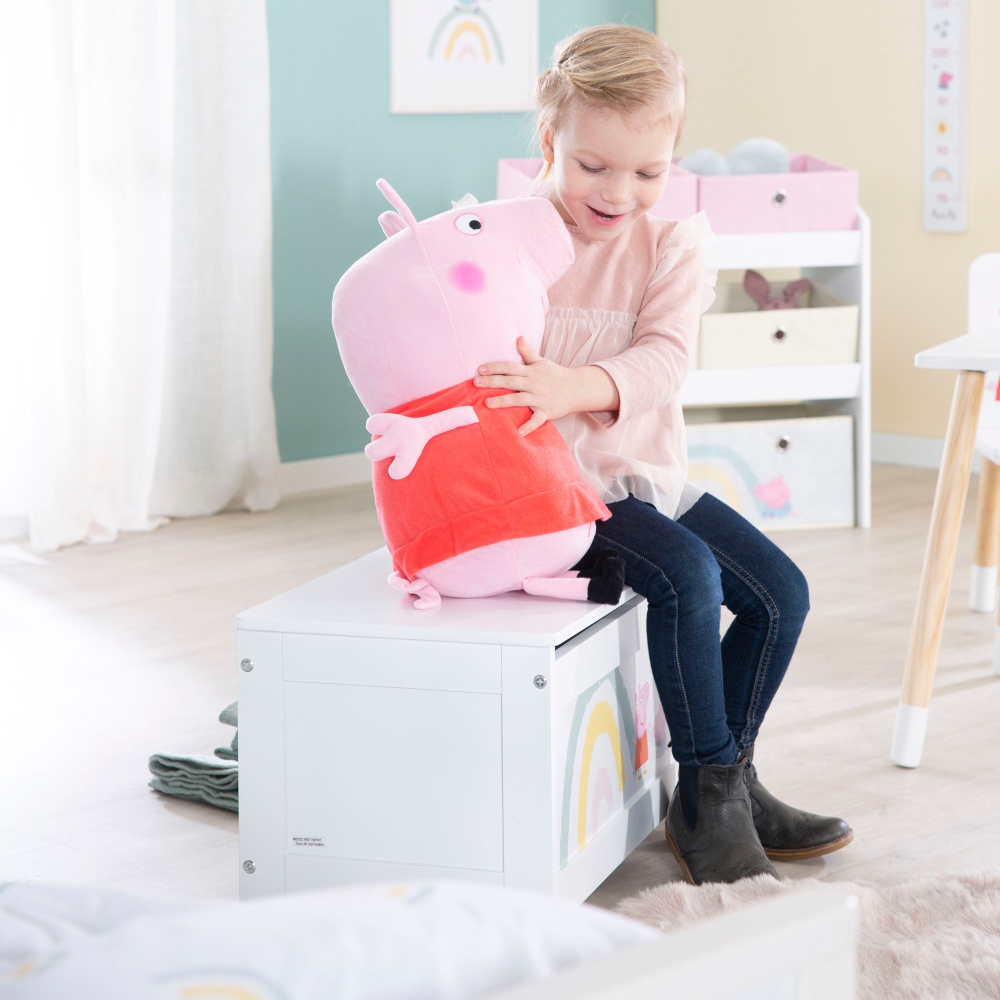 roba® Truhe »Peppa Pig« mit Deckelbremse
