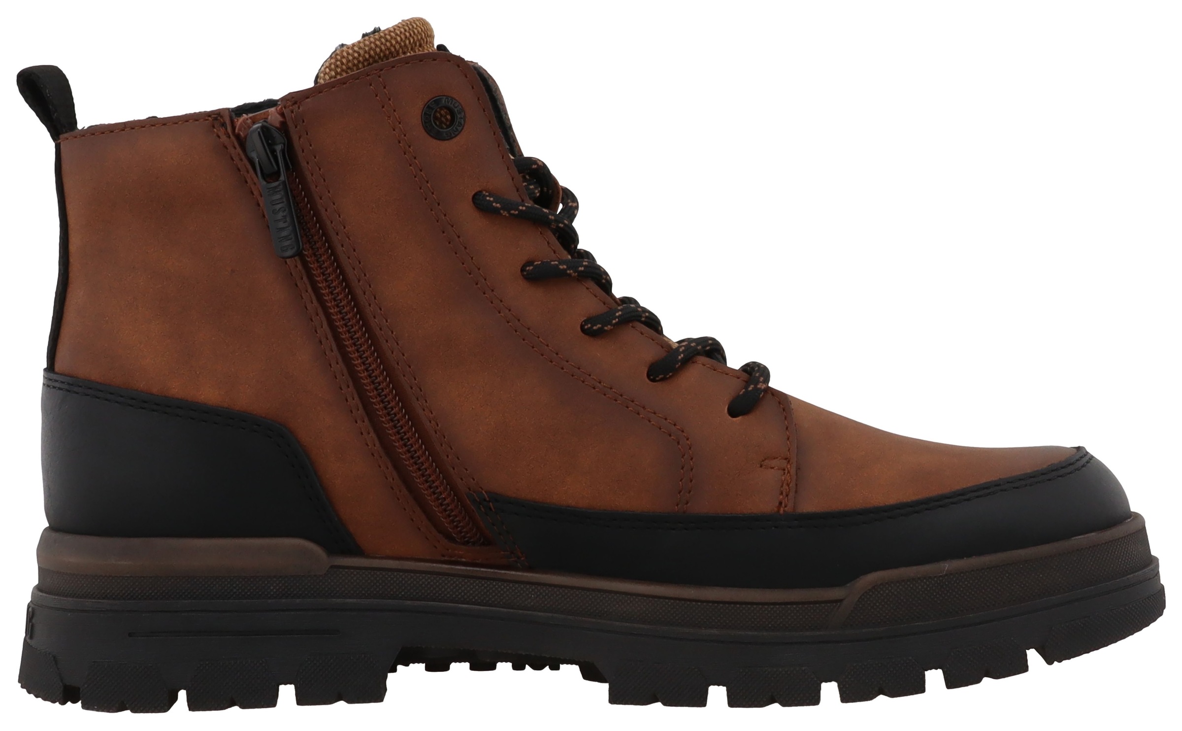 Mustang Shoes Winterboots »Peppin«, Schnürboots, Trekkingboots mit TEX-Ausstattung