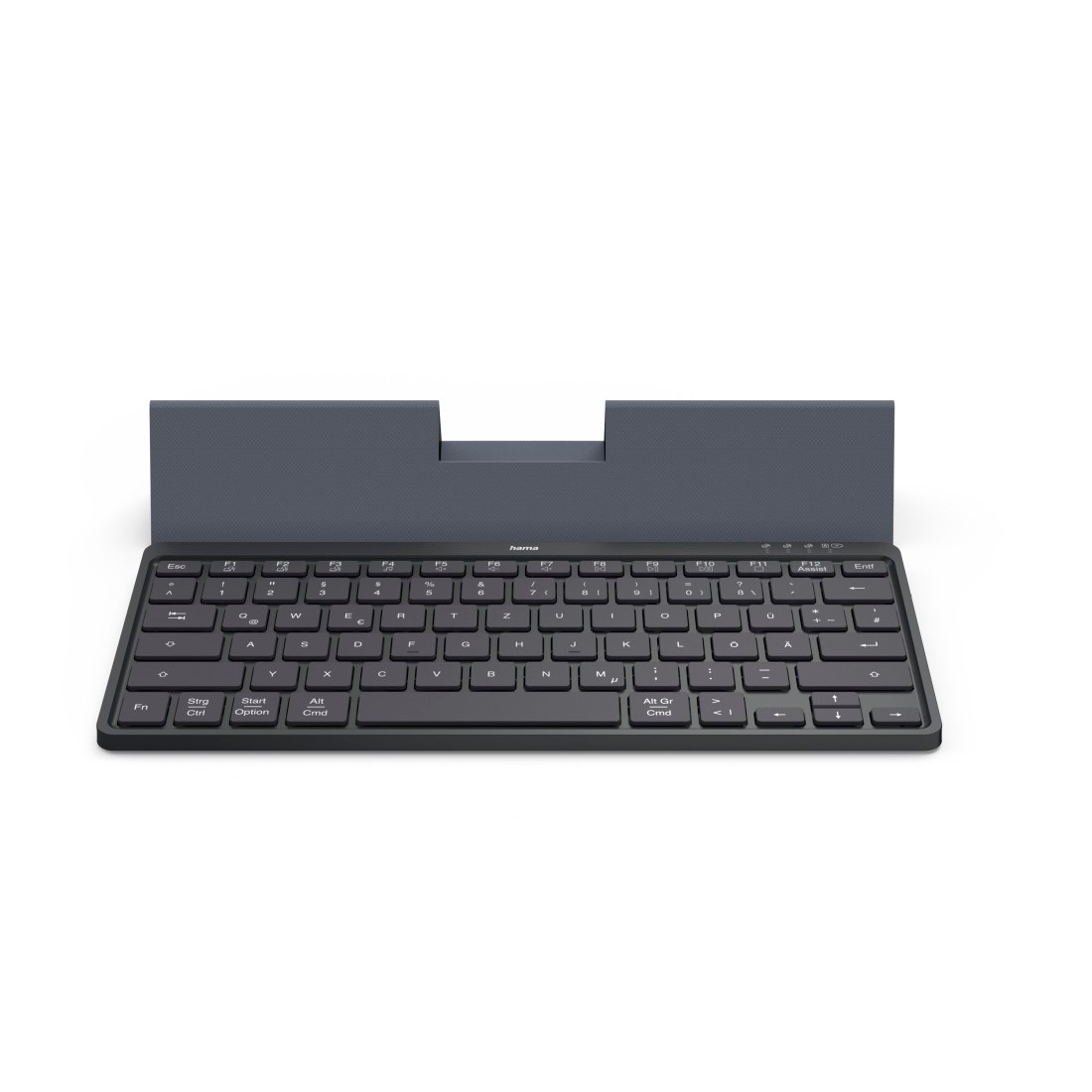 Hama Tastatur »Tastatur Travel 600 (kabellos, QUERTZ, Multi-Device, klein)«