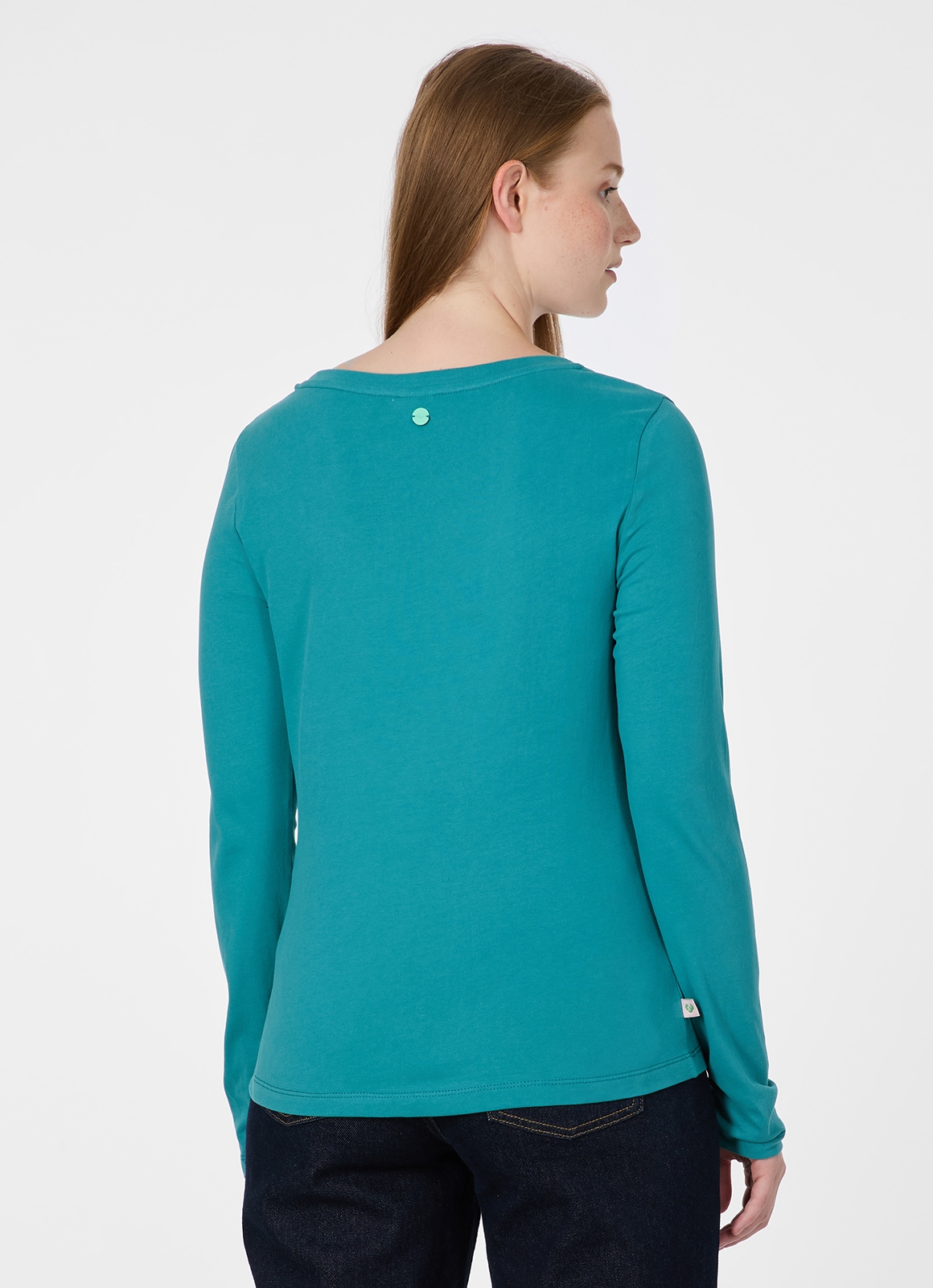 Ragwear Langarmshirt »FLLORAH LONG GOTS« Bestseller aus Single Jersey mit softem Finish und Knöpfen