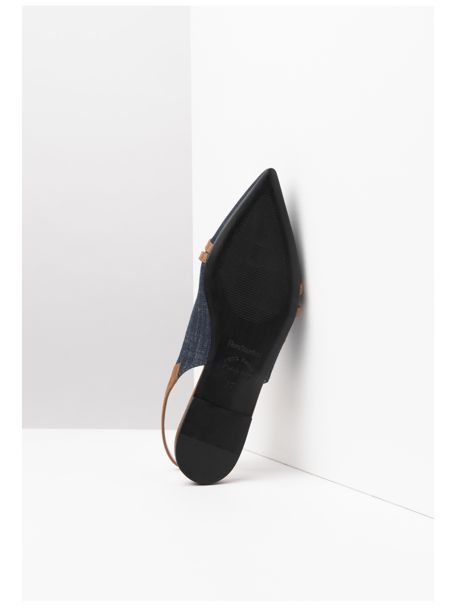Nero Giardini Slingpumps »Nero Giardini Pumps Lederimitat/Textil«