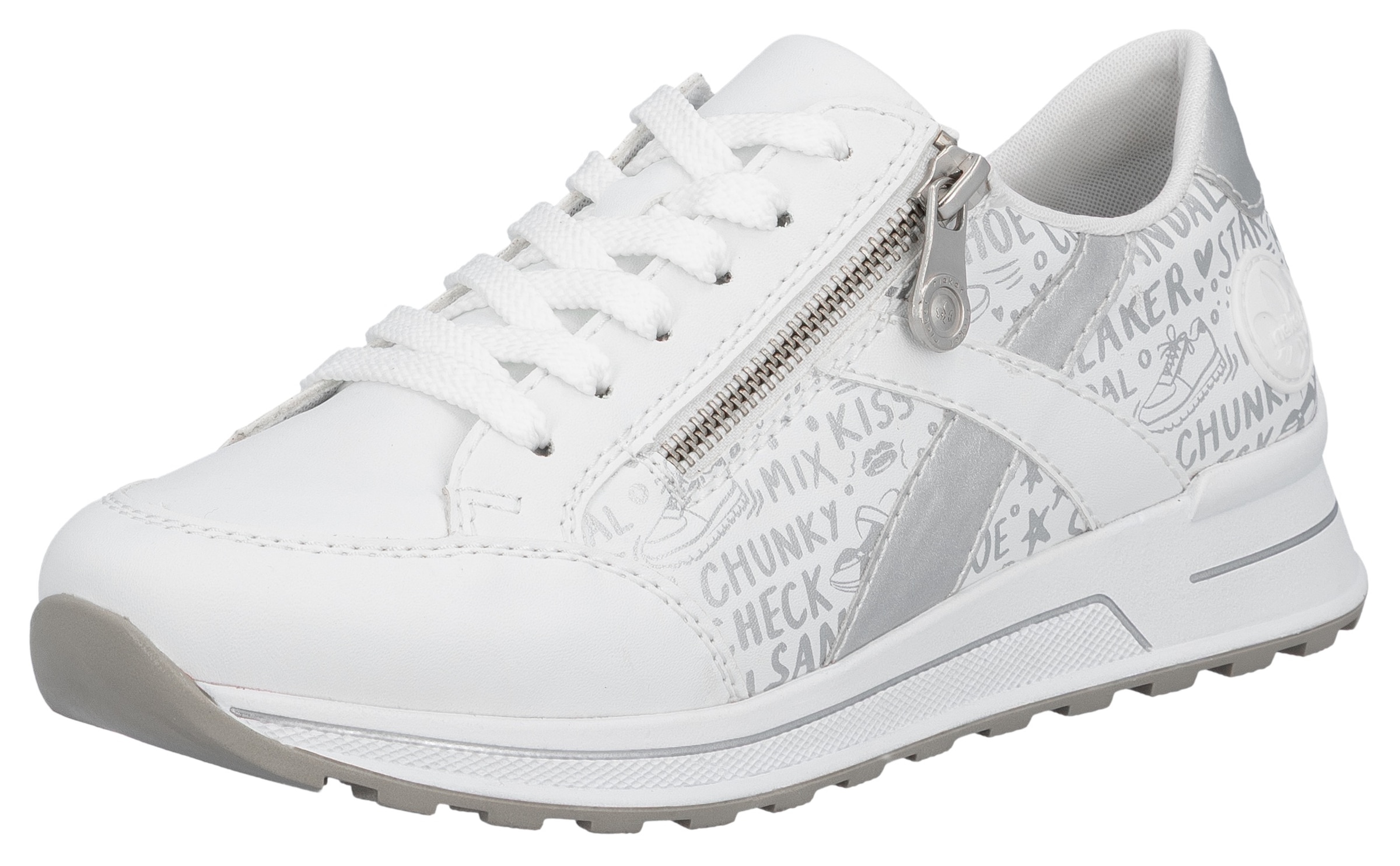 Rieker Sneaker herausnehmbarer Soft-Einlage, Freizeitschuh, Halbschuh, Schn günstig online kaufen