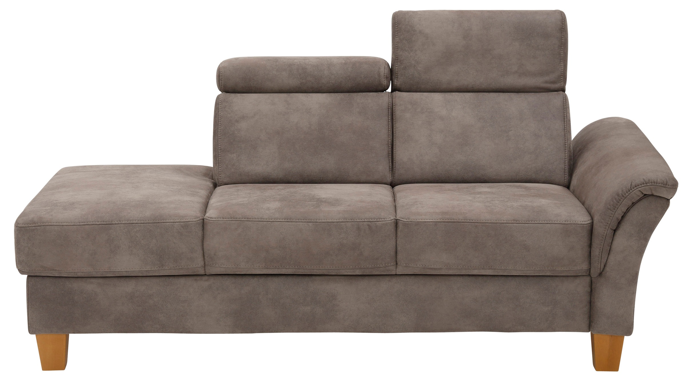 Home affaire Recamiere "Conville" incl. Kopfteilverstellung, Federkern, wah günstig online kaufen