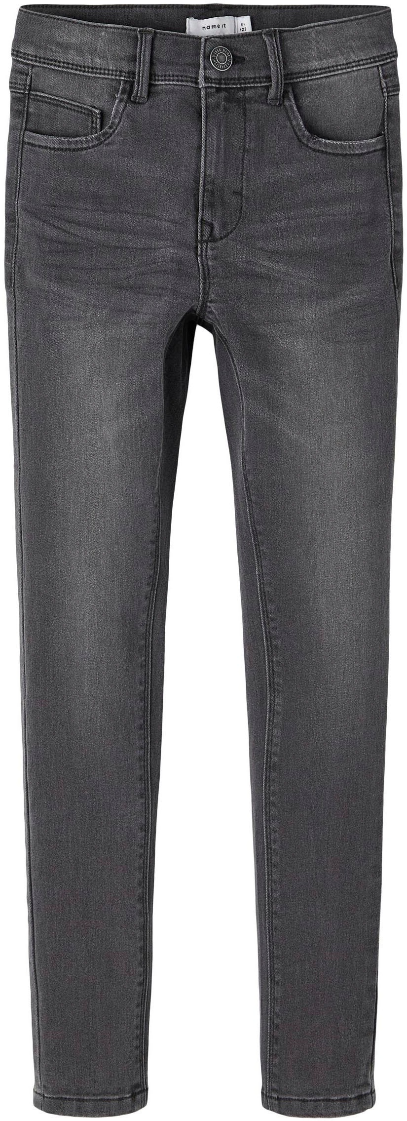 DNMTHRIS Black PANT It | PB« BAUR Skinny-fit-Jeans »NKFPOLLY Friday Name HW