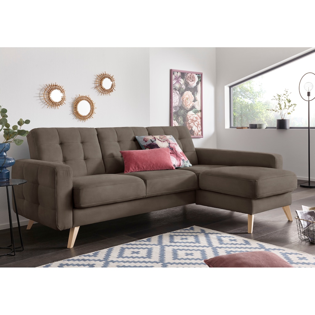 exxpo - sofa fashion Ecksofa »Nappa, L-Form«