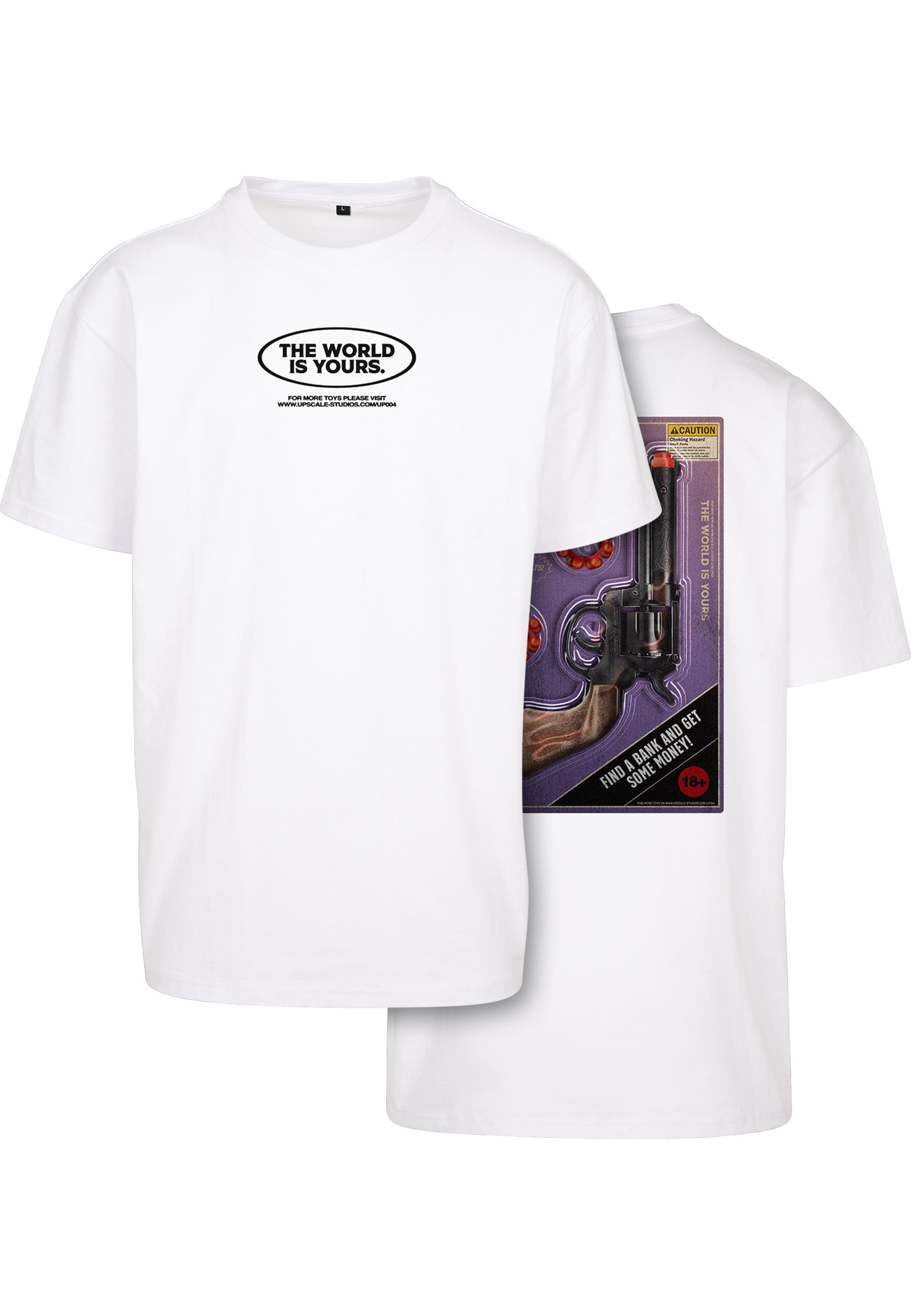 Upscale by Mister Tee T-Shirt "Upscale by Mister Tee Herren Money Maker Oversize Tee" 1 Stk.