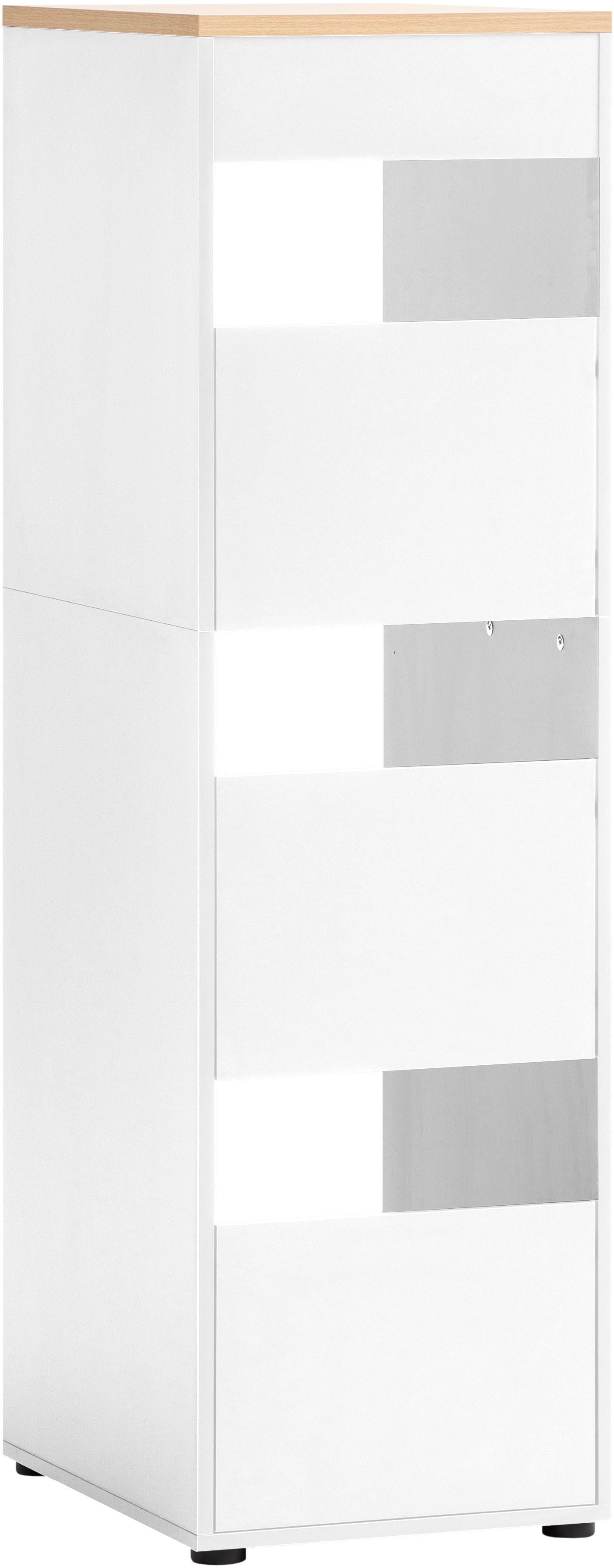 Schildmeyer Wäscheschrank "Solea, Wäscheschrank, Made in Germany, B: 45 cm" Solide Verarbeitung - Dieses Produkt ist in Deutschland gefertigt