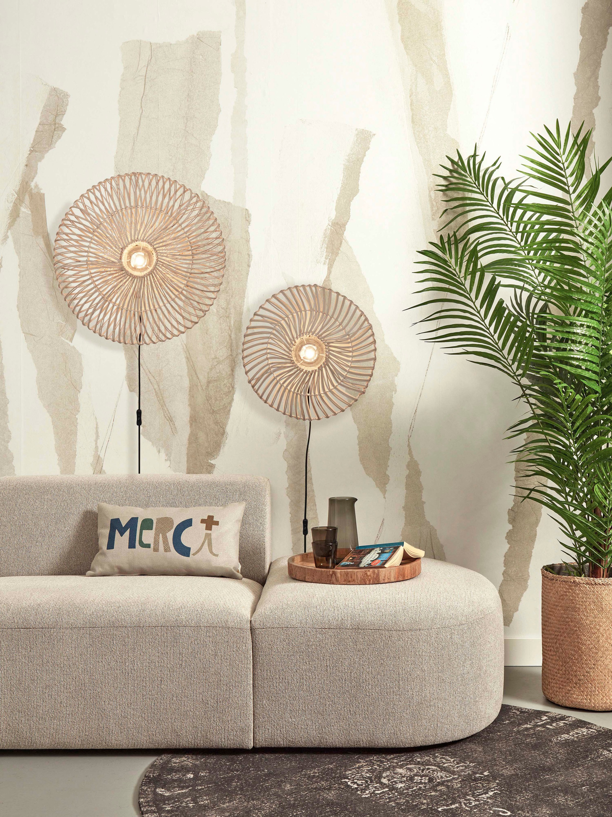 GOOD&MOJO Wandleuchte »ZANZIBAR«, 1 flammig, Leuchtmittel E27 | ohne Leuchtmittel