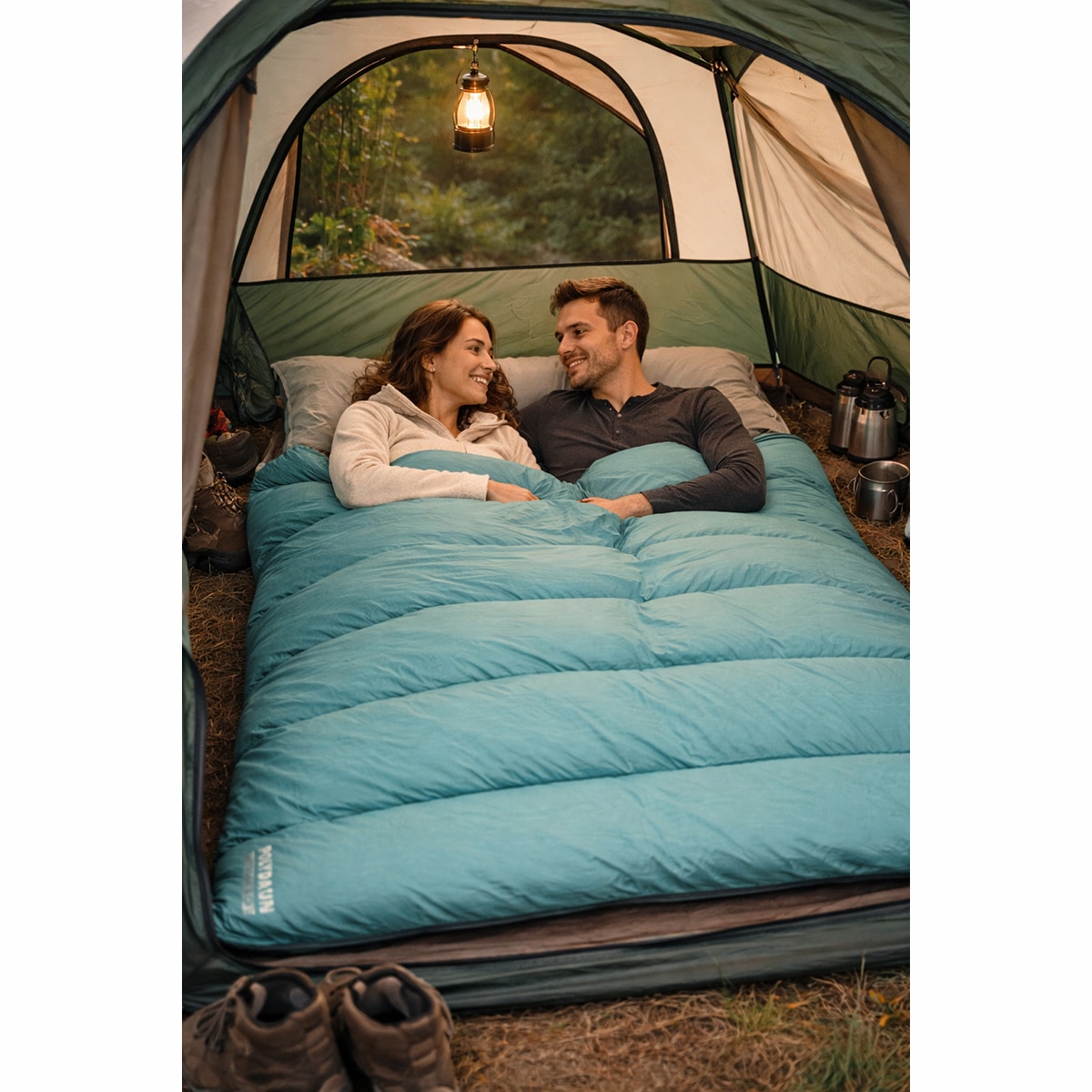 Polydaun Deckenschlafsack »Beach House DUO«