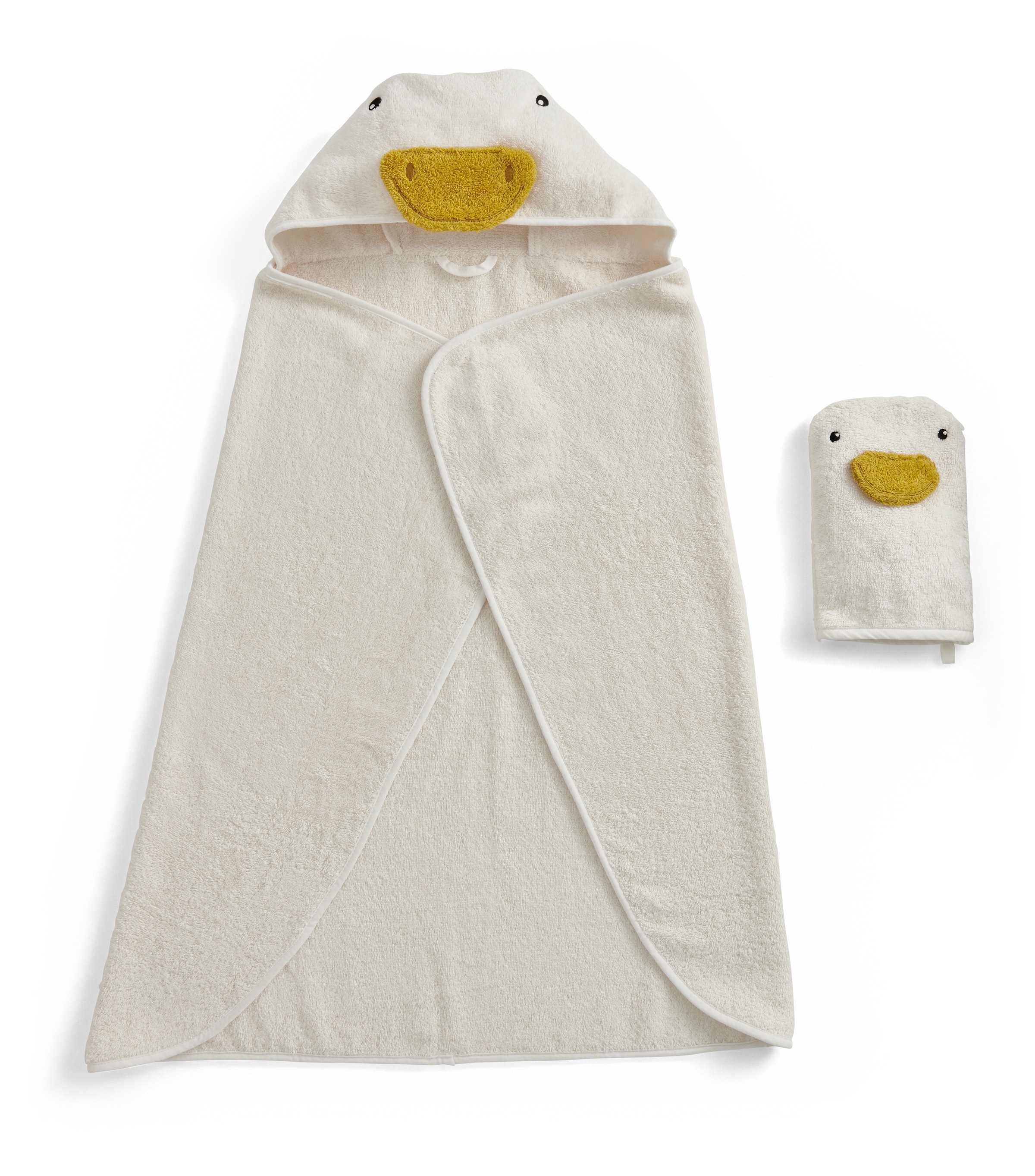 Christy Handtuch Set "Christy Baby Gans" Set 2 Stk. Walkfrottier 1 Kapuzen- günstig online kaufen