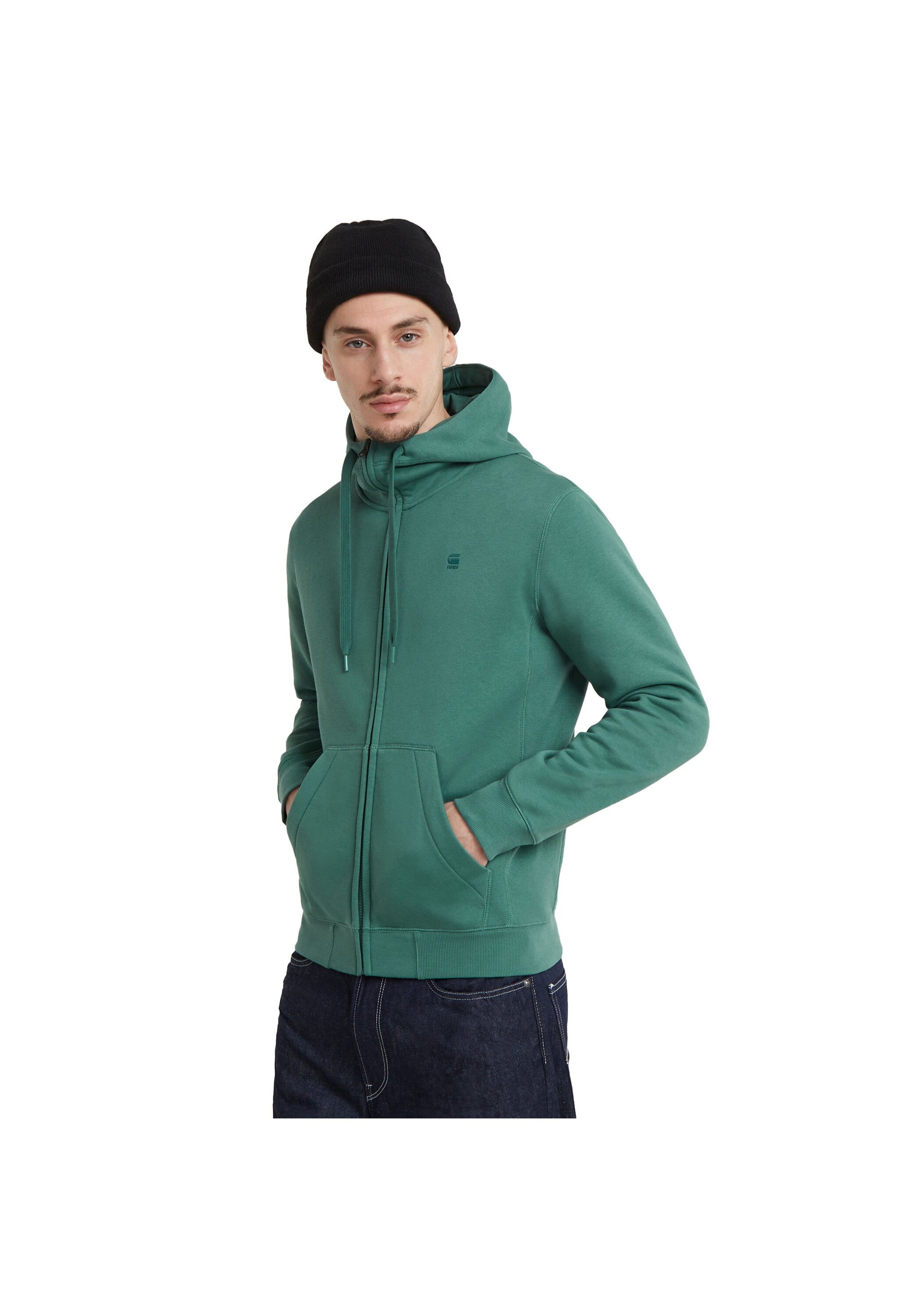 G-STAR Sweatshirt »Sweatjacke Premium core hdd zip sw l\s«