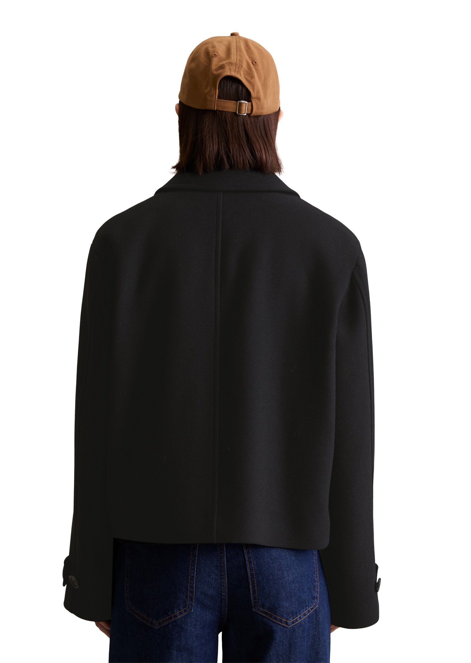 Marc O'Polo DENIM Outdoorjacke »mit recycelter Wolle«