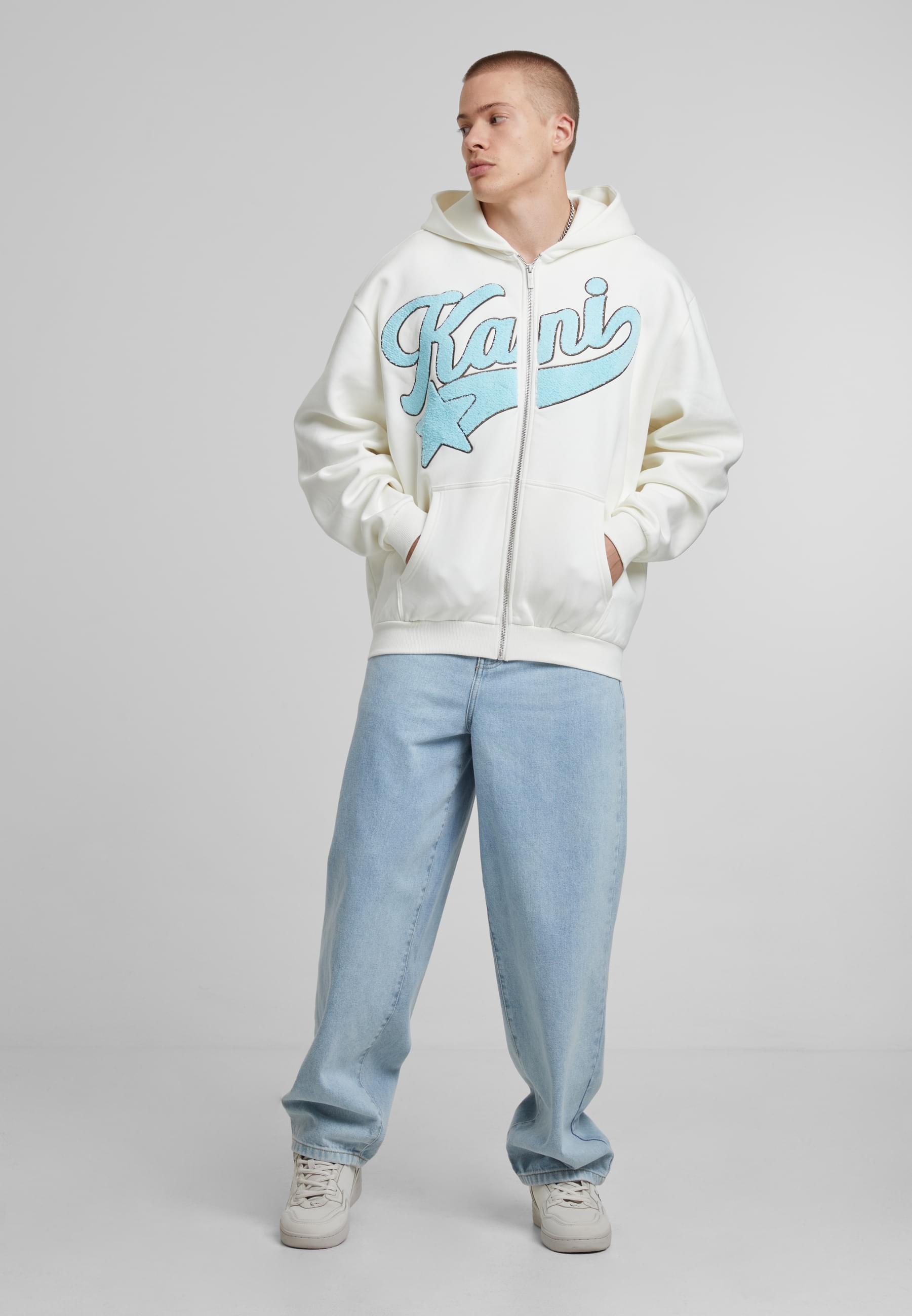 Karl Kani Sweatjacke »Karl Kani Karl Kani Kani Star Logo Os Full Zip Hoodie«