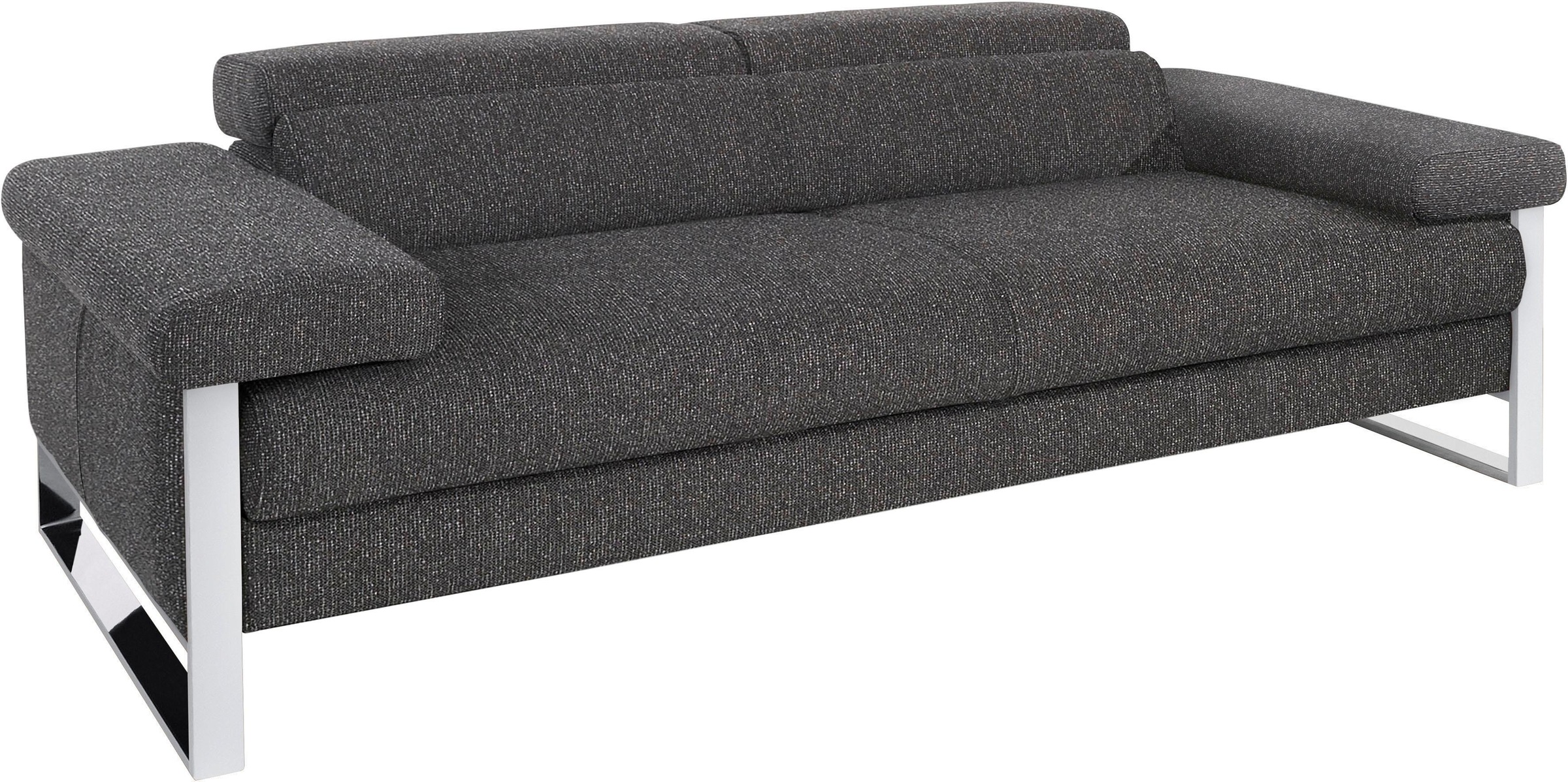 W.SCHILLIG 2-Sitzer »finn«, German Design Award 2016, Fußgestell Chrom glänzend, Breite 230 cm