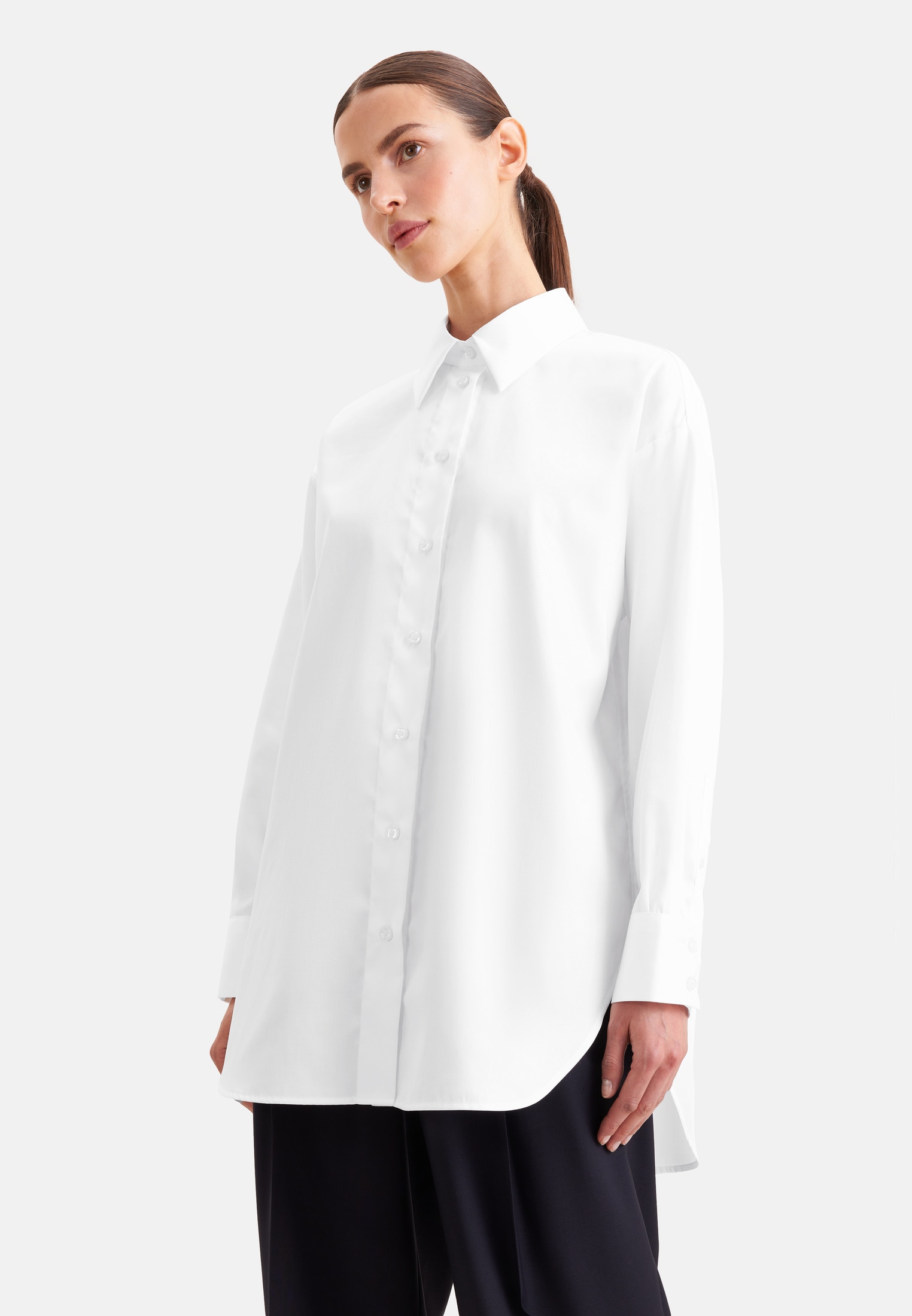 seidensticker Outdoorbluse 1/1 Kragen Uni