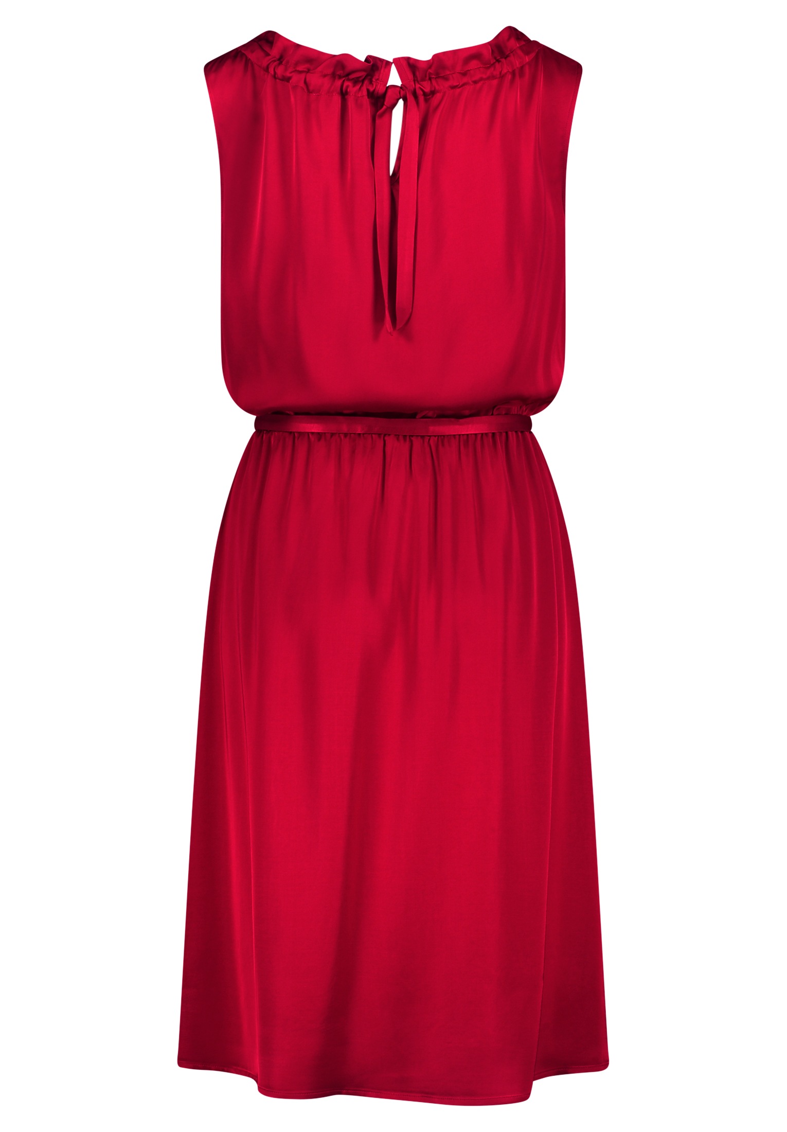 Thumbnail - Betty&Co Sommerkleid "Damen Sommerkleid Freizeitkleid mit Bindegürtel" Nahttasche Raffung