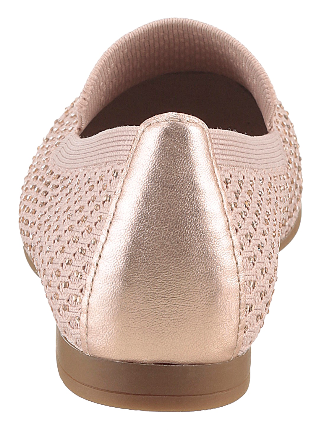 Gabor Slipper, Blockabsatz, Loafer, Bequemschuh mit funkelnden Strass-Steinen