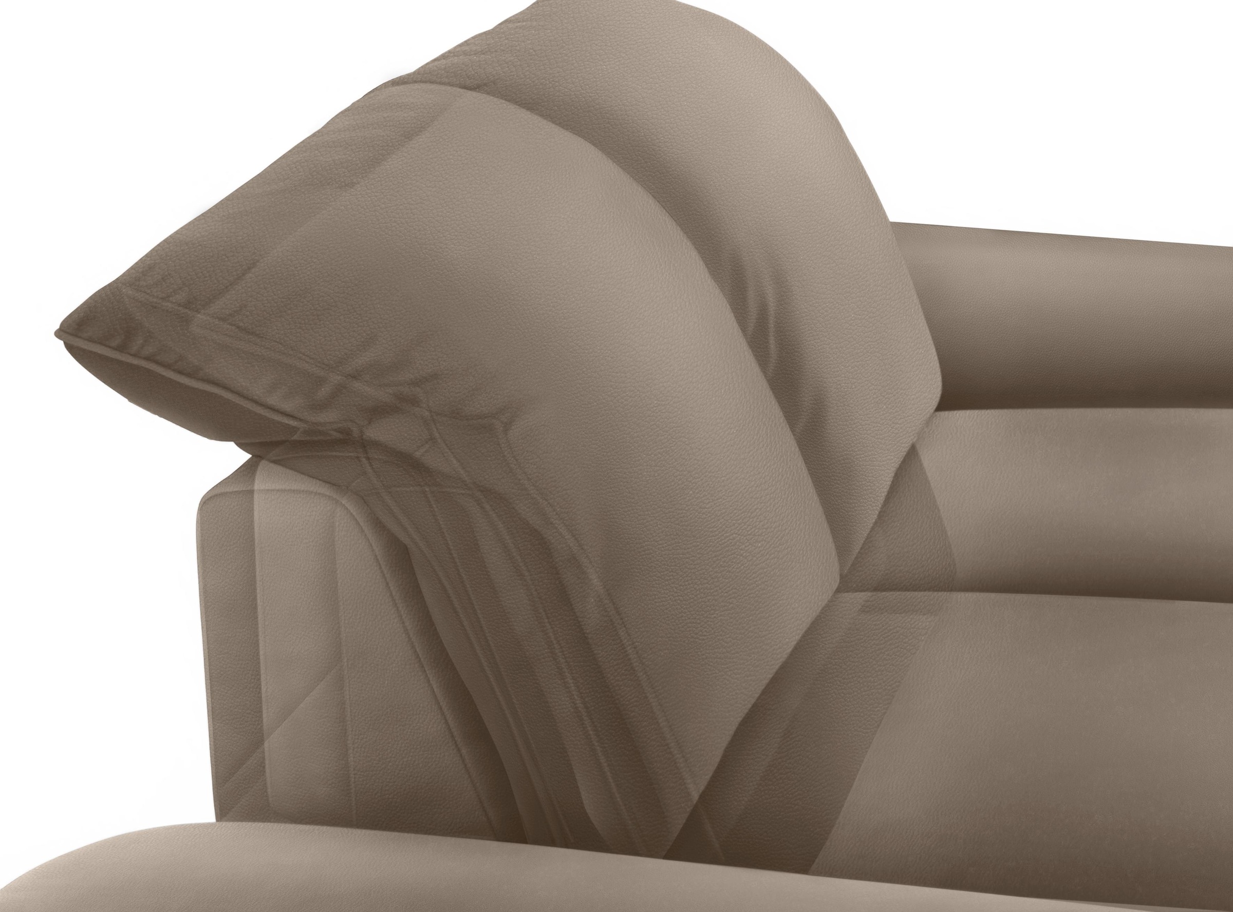 W.SCHILLIG 2,5-Sitzer »enjoy&MORE«, mit Sitztiefenverstellung, Füße silber matt, Breite 232 cm
