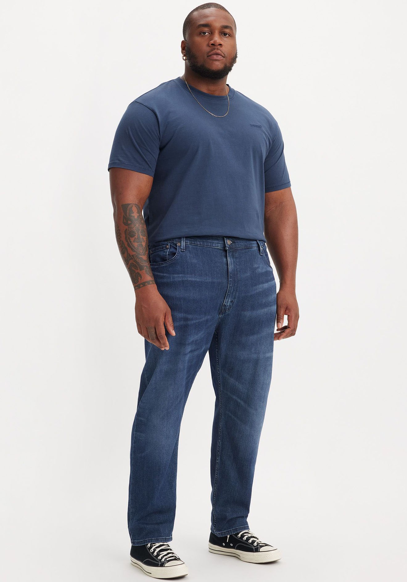 Levis Plus Tapered-fit-Jeans "502 TAPER B&T", mit Stretch