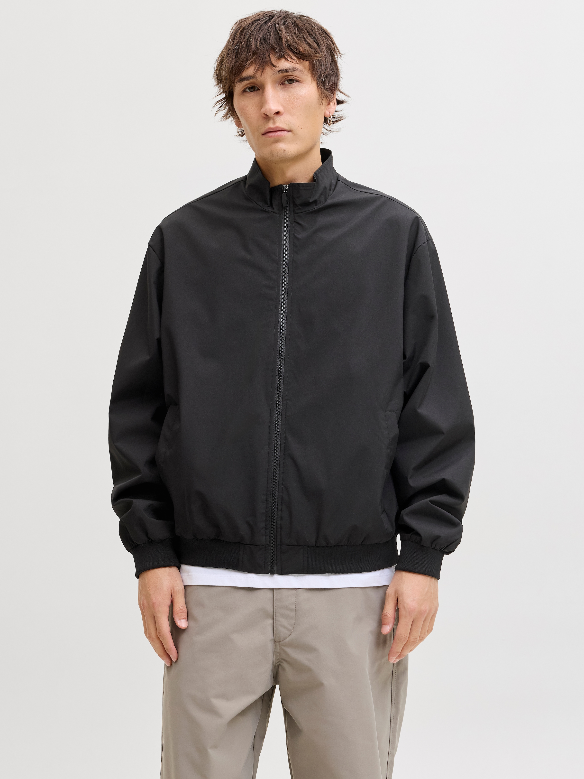 Jack & Jones Bomberjacke "JJECHARGE STAND COLLAR BOMBER NOOS" mit Stehkrage günstig online kaufen