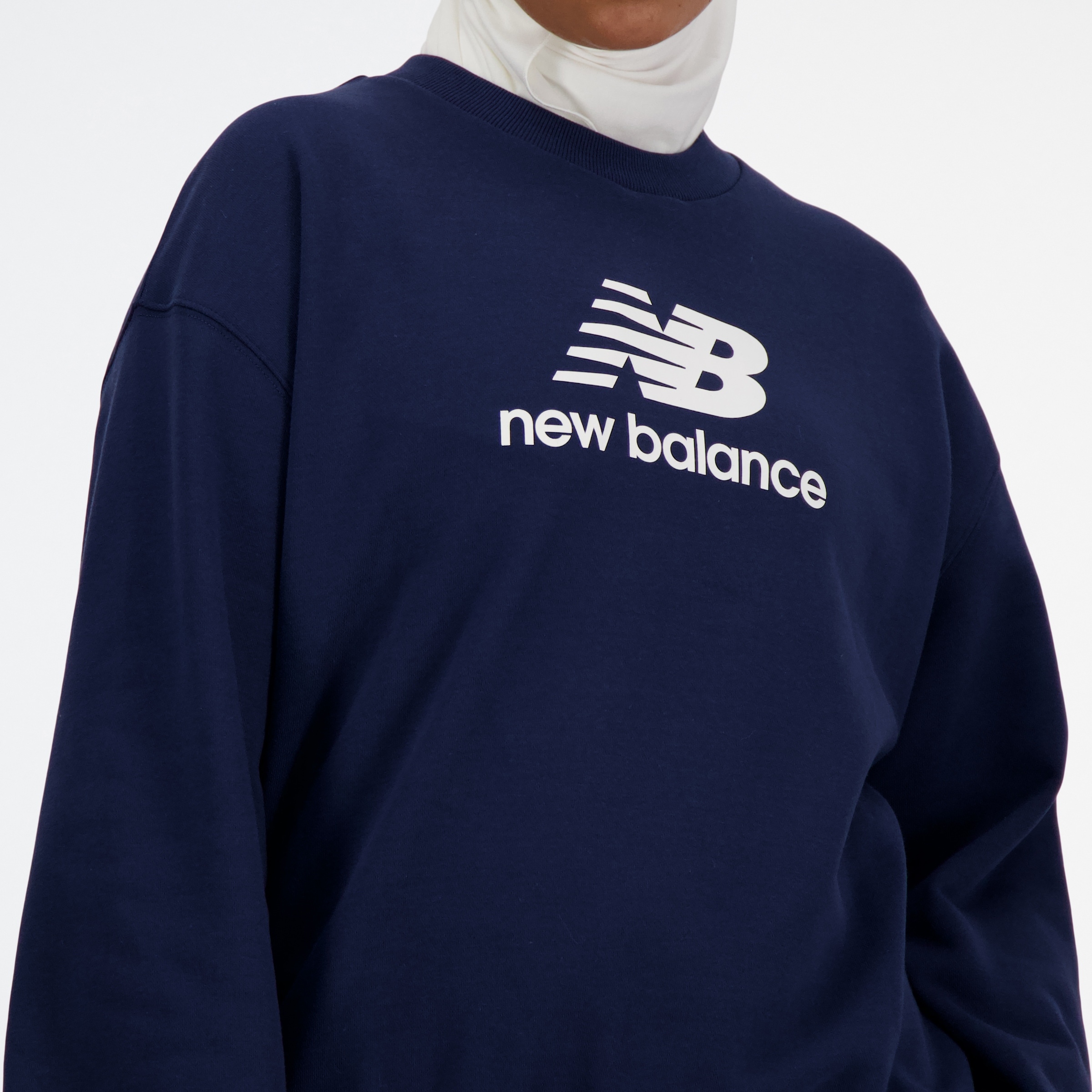 New Balance Sweatshirt »Sport Essentials French Terry Logo Crew«
