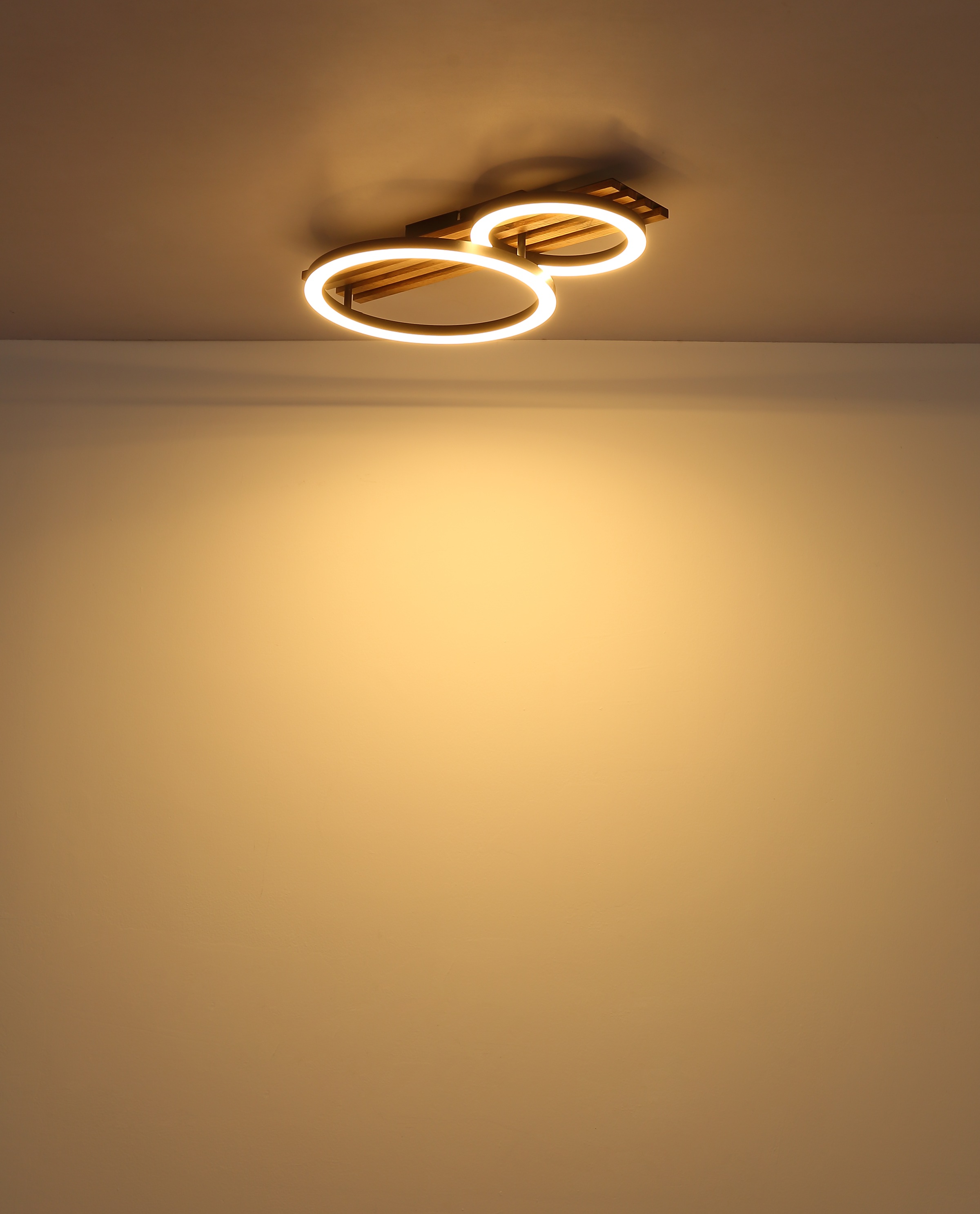 GLOBO LIGHTING Deckenleuchte »TISHA« LED-Modul 1 Stk. Warmweiß Deckenlampe Wohnzimmer-Leuchte Schlafzimmer-Leuchte Flur Küche