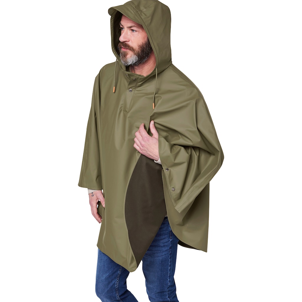 GARDENA Regenponcho, mit Kapuze