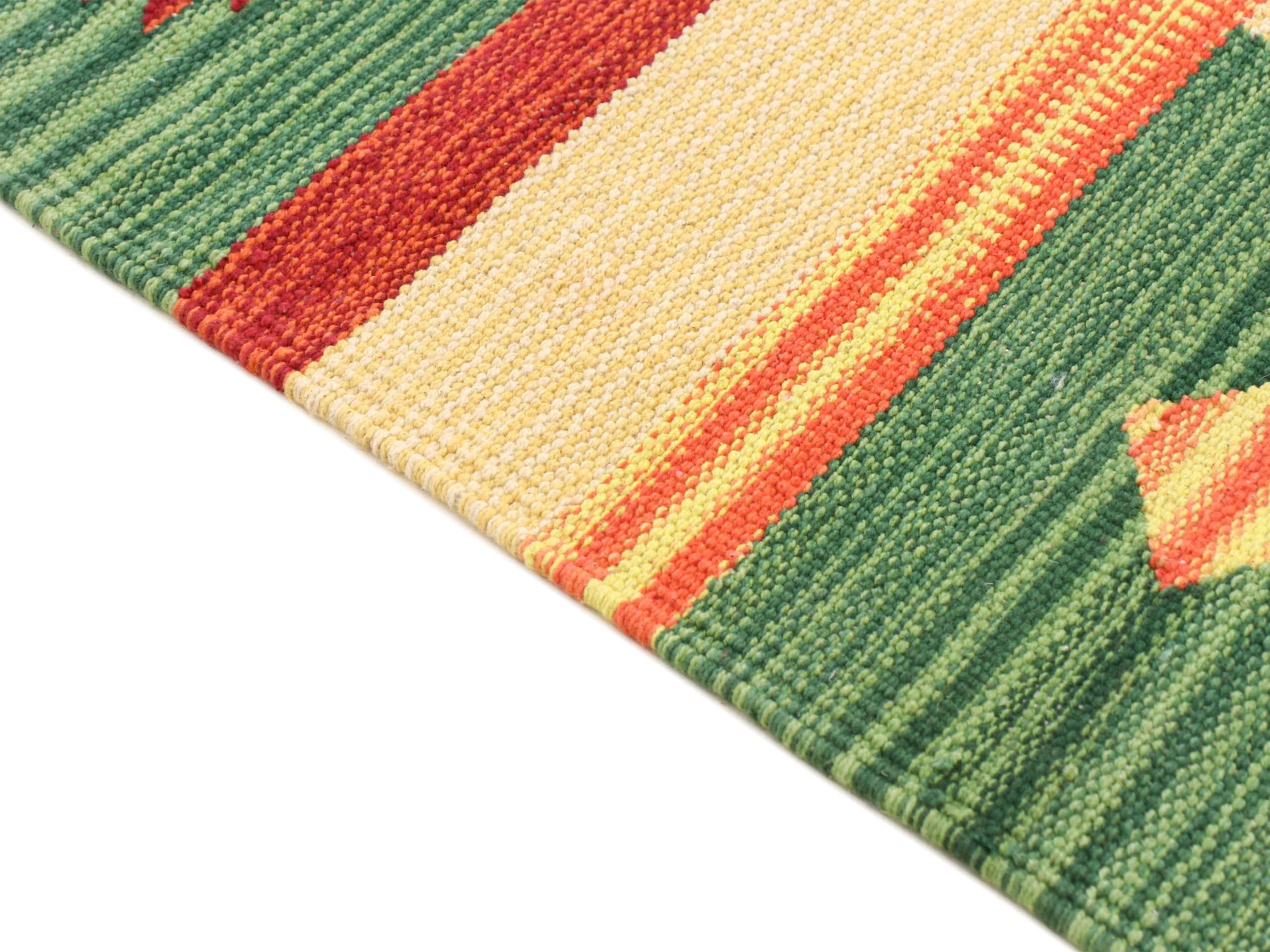 carpetfine Teppich »Kelim Mirza«, rechteckig, 5 mm Höhe