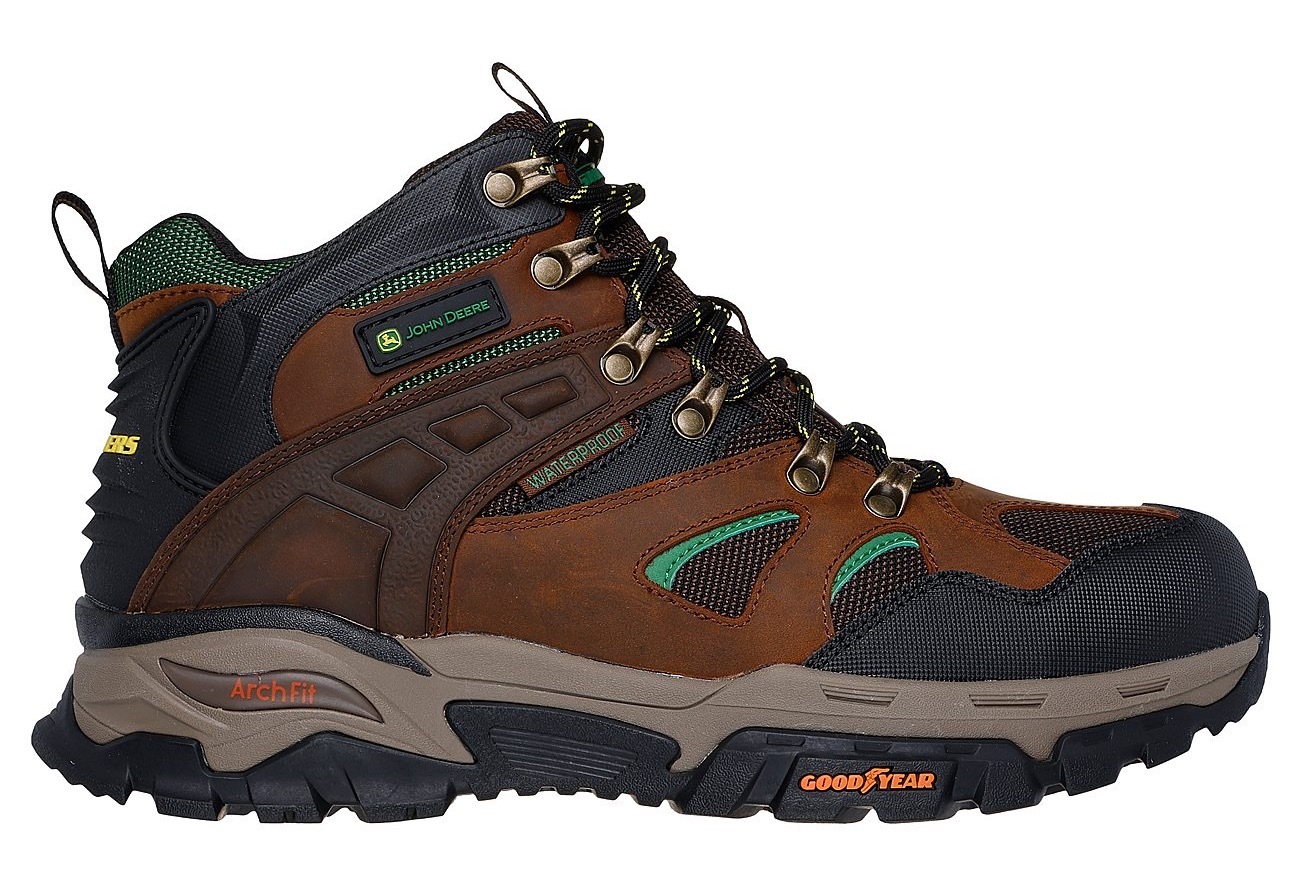 Skechers Schnürstiefel »ARCH FIT TARVER JOHN DEERE-LOADER«, Boots mit John Deere Harvester Collaboration