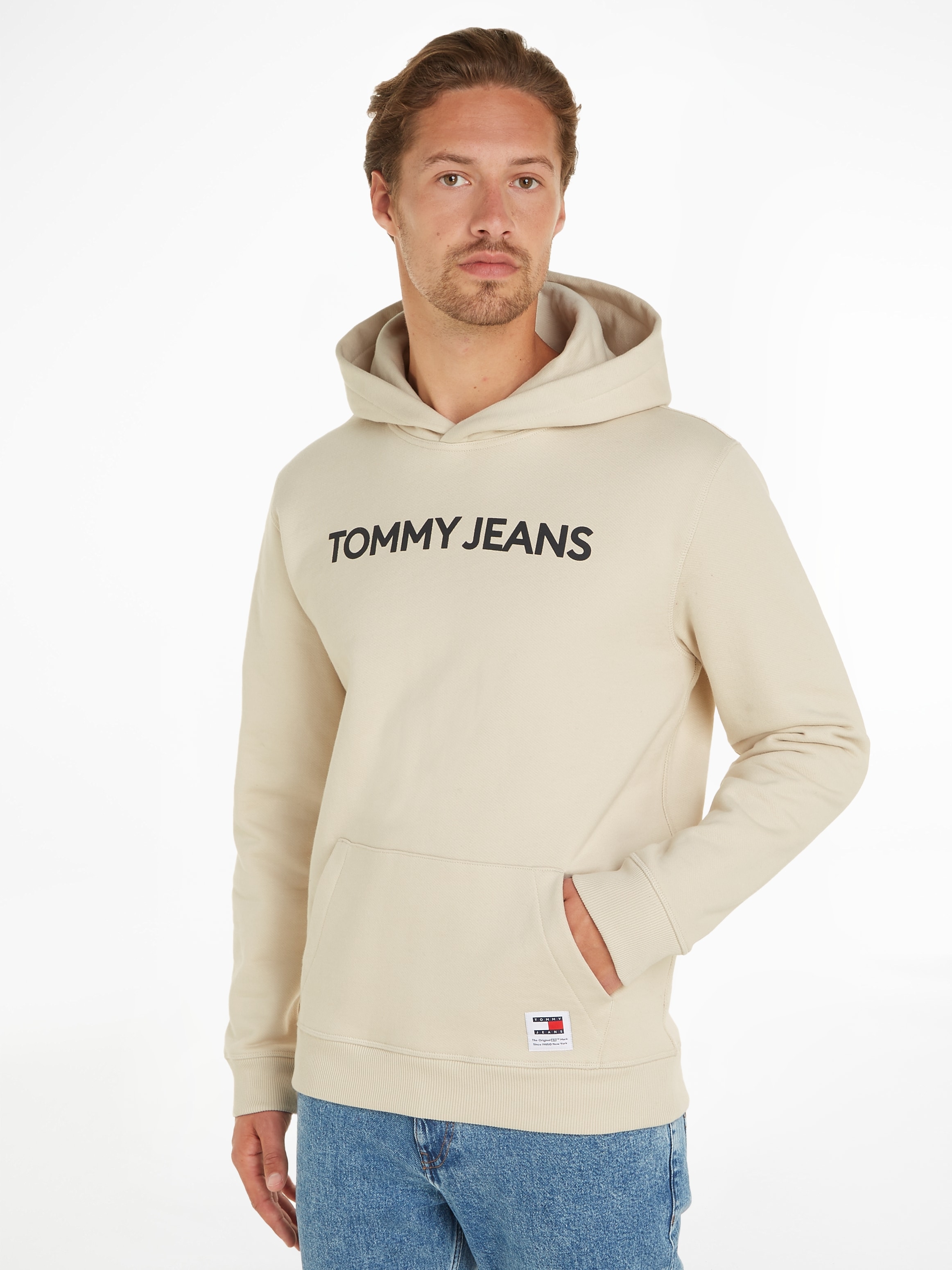 Tommy Jeans Kapuzensweatshirt "TJM REG BOLD CLASSICS HOODIE EXT", mit Logodruck auf der Brust