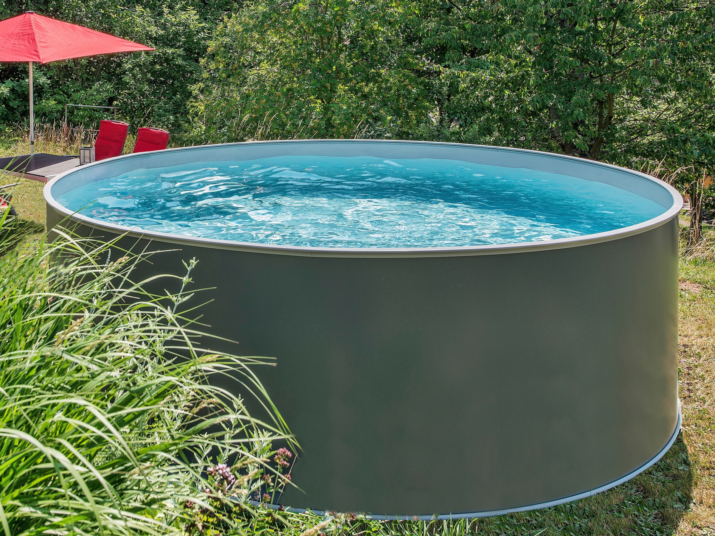 KONIFERA Rundpool »NIZZA 2« zum Aufstellen, verschiedene Größen