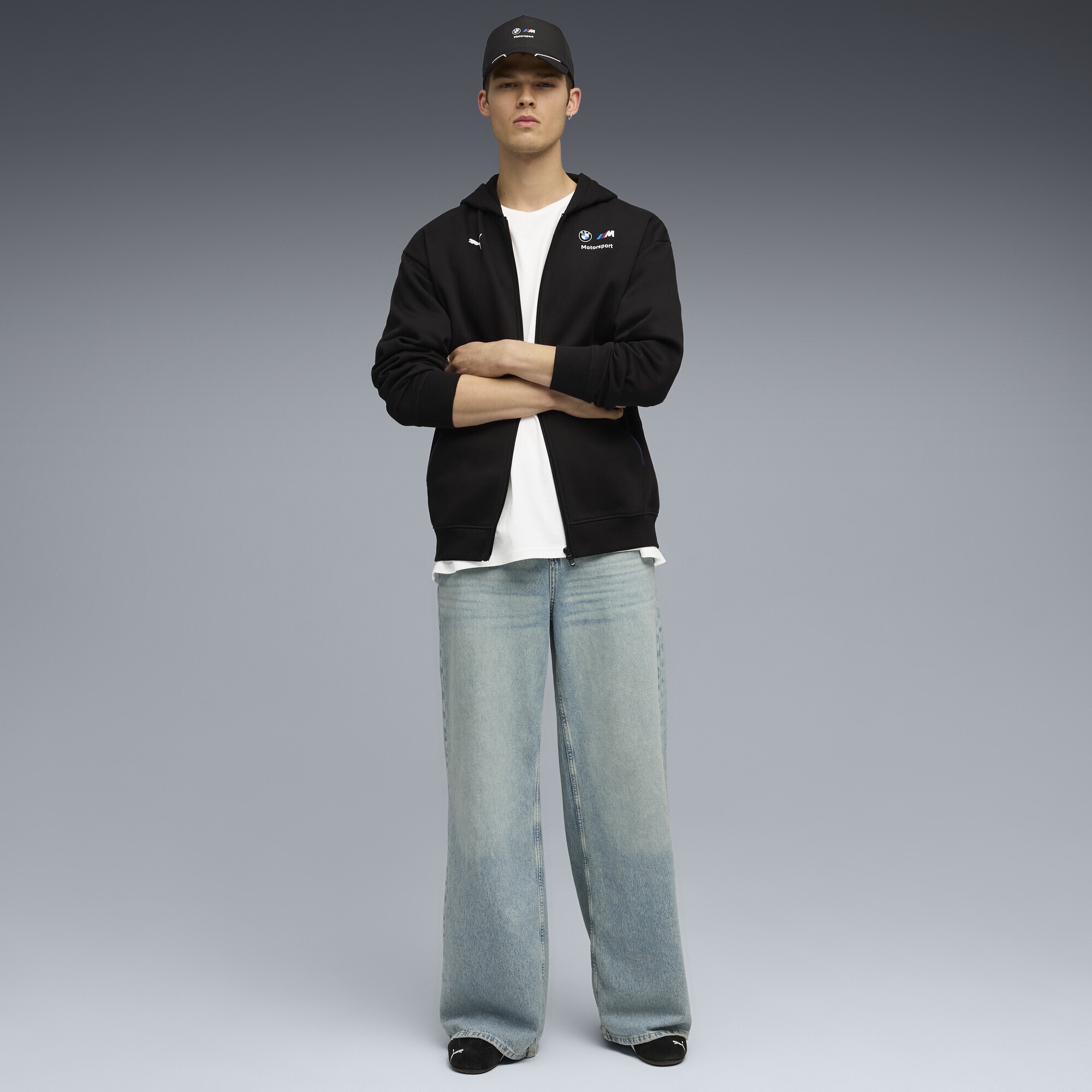 PUMA Sweatjacke »BMW M Motorsport Essentials Kapuzenjacke Herren«