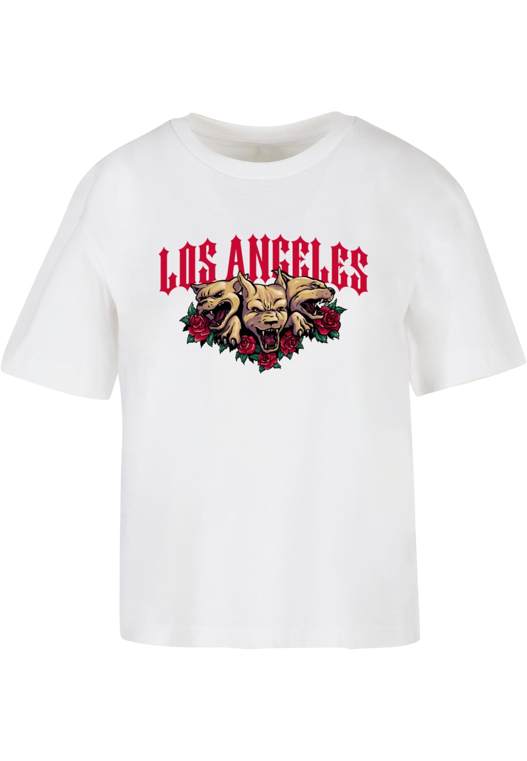 Miss Tee T-Shirt "Miss Tee Damen LA Dogs Tee" 1 Stk. tlg. günstig online kaufen