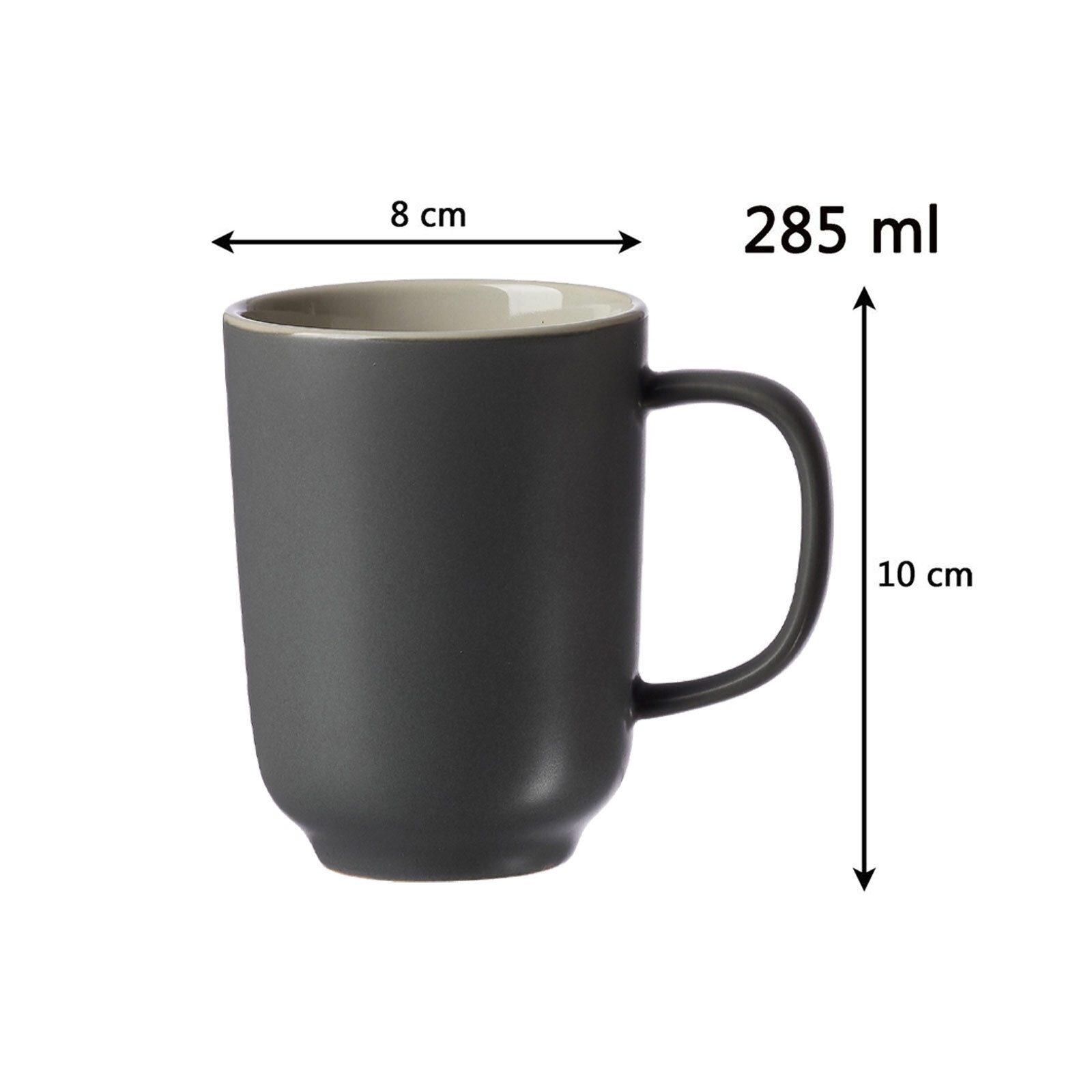 Ritzenhoff & Breker Becher "Kaffeebecher Jasper 285 ml 4er Set" günstig online kaufen