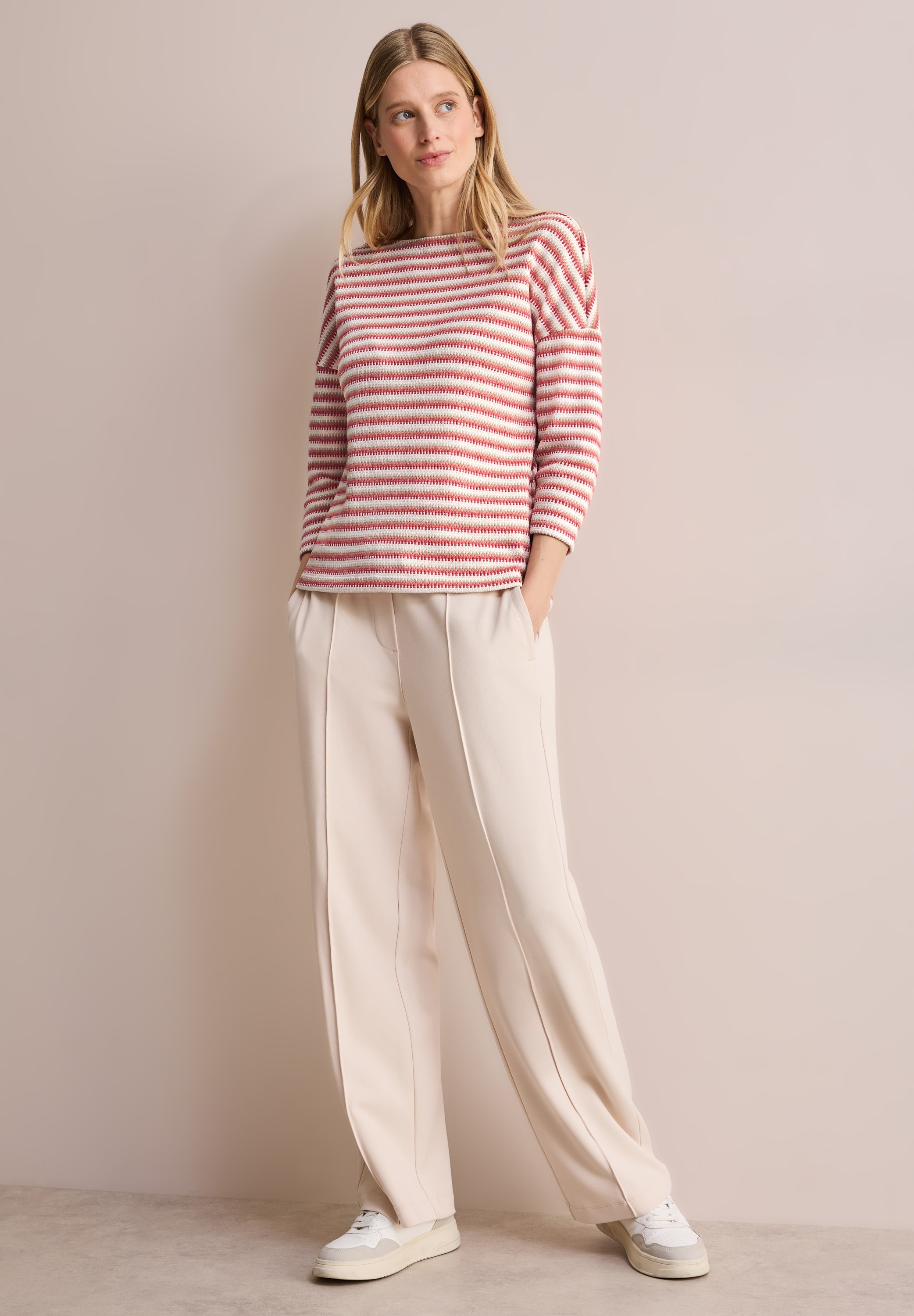 Cecil 3/4-Arm-Shirt, mit Streifenmuster
