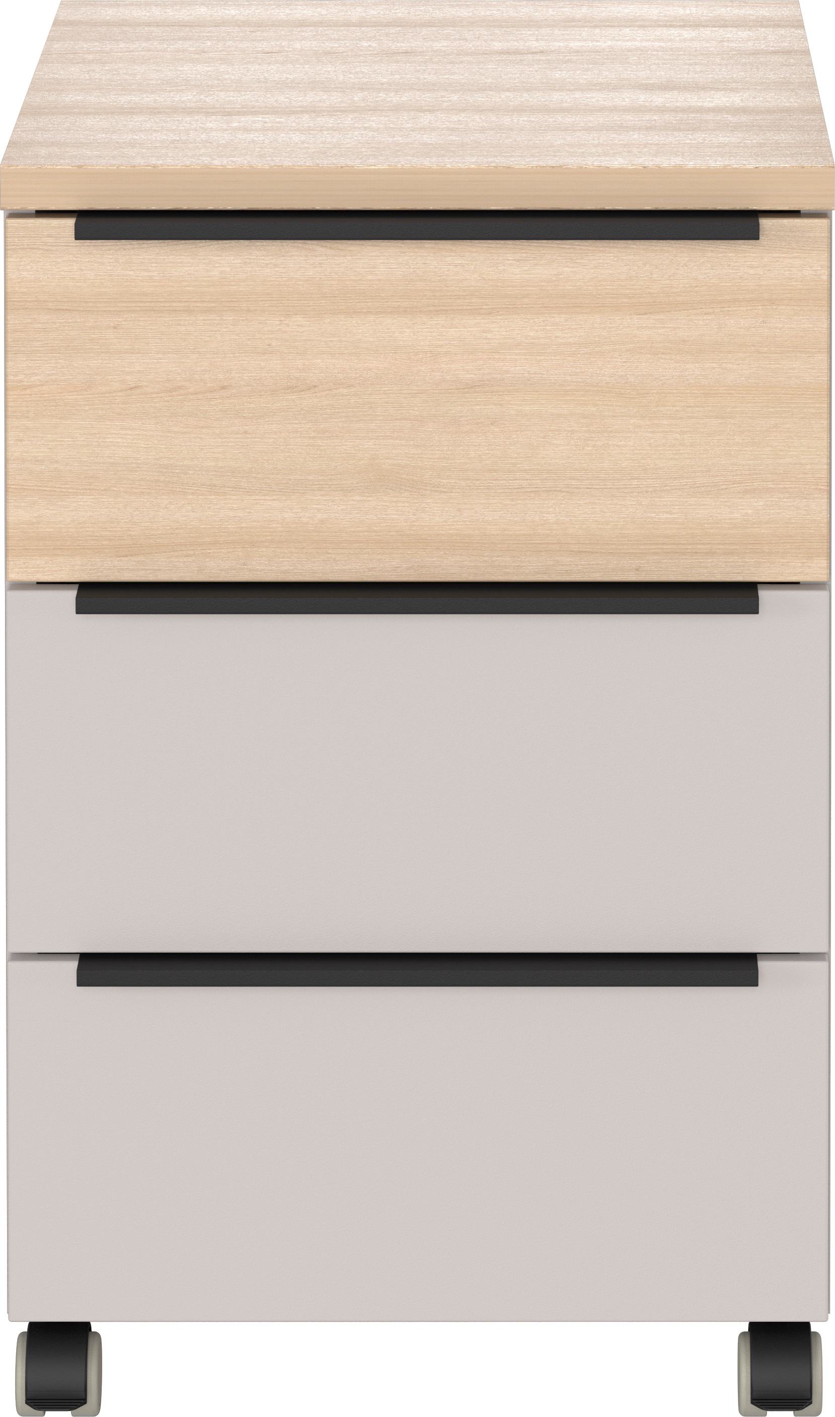 GERMANIA Rollcontainer 1 Stk. tlg. mit Schubladendämpfung