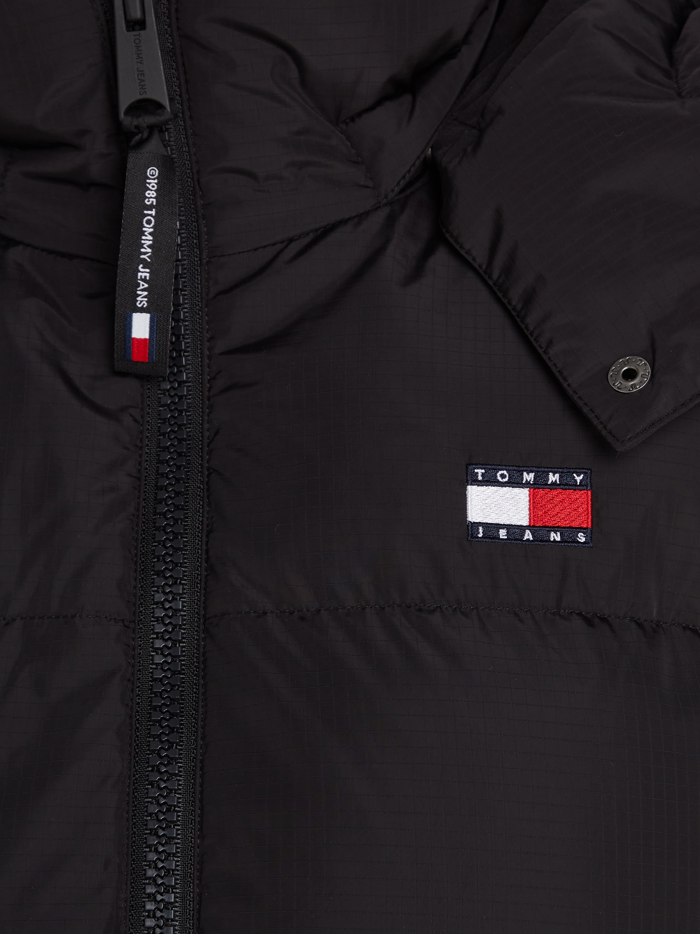 Tommy Jeans Steppjacke »TJW ALASKA PUFFER EXT«, mit Kapuze, mit Logostickereien