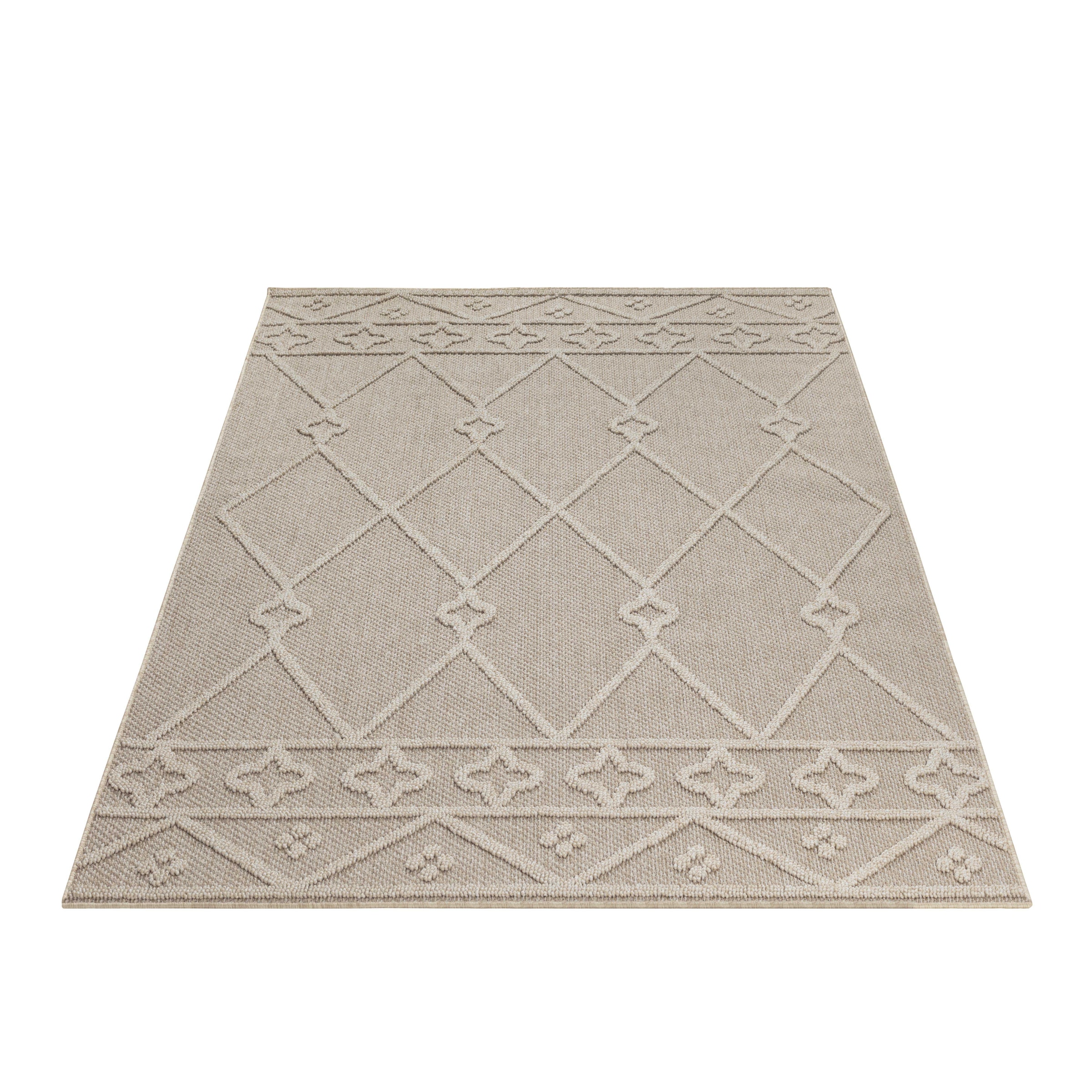 Ayyildiz Teppiche Outdoorteppich »PATARA 4955«, rechteckig, Pflegeleicht / Strapazierfähig / In- und Outdoor geeignet