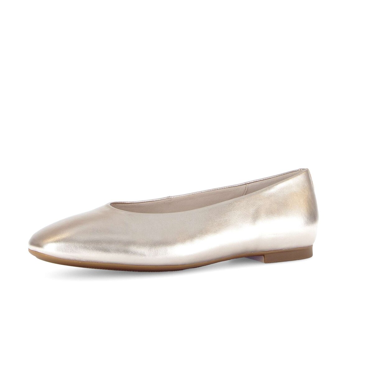 Gabor Ballerina Flats Gold 39