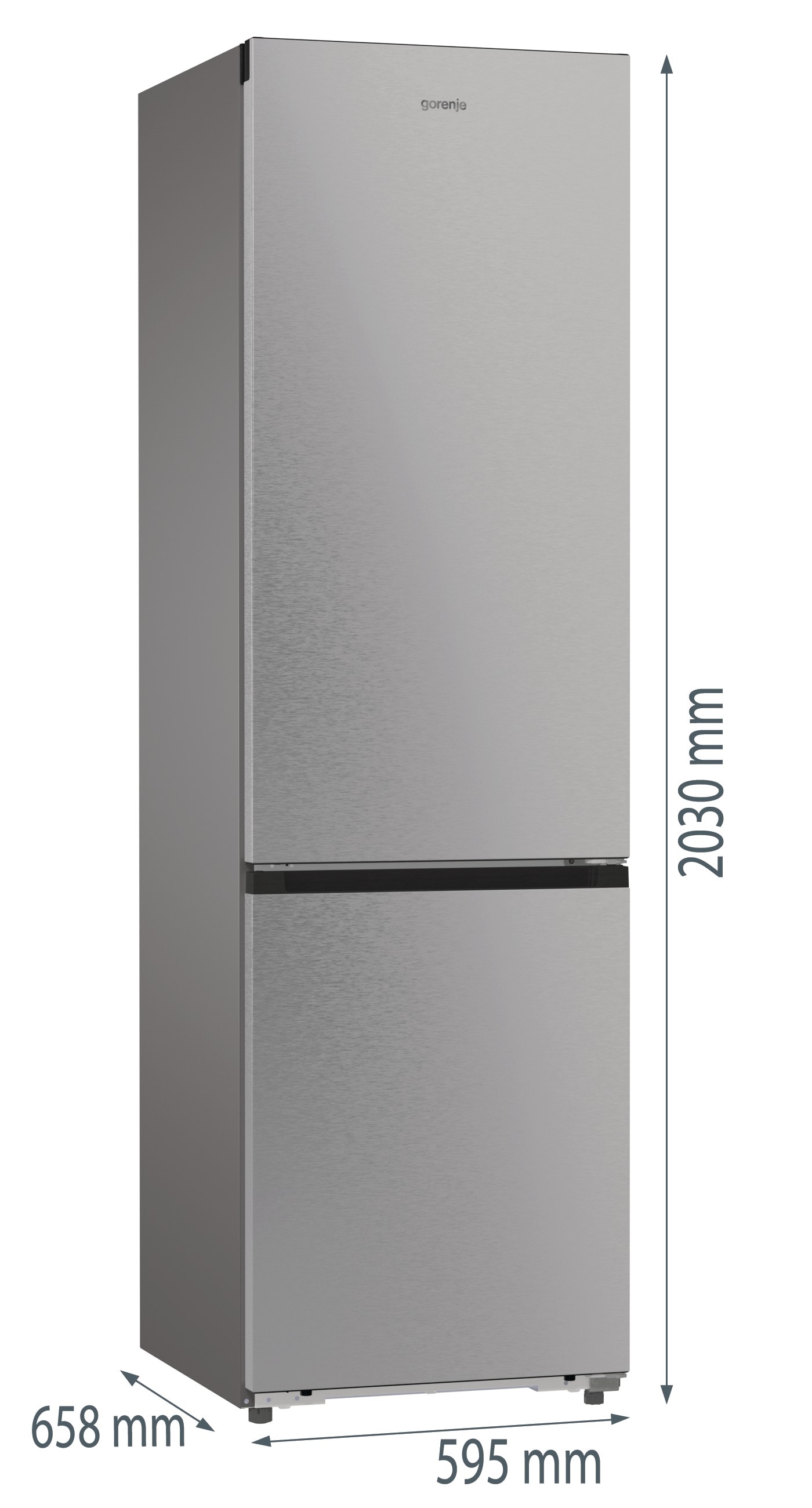 GORENJE Kühl-/Gefrierkombination »NRB620C6X4WFE«, Wifi - ConnectLife