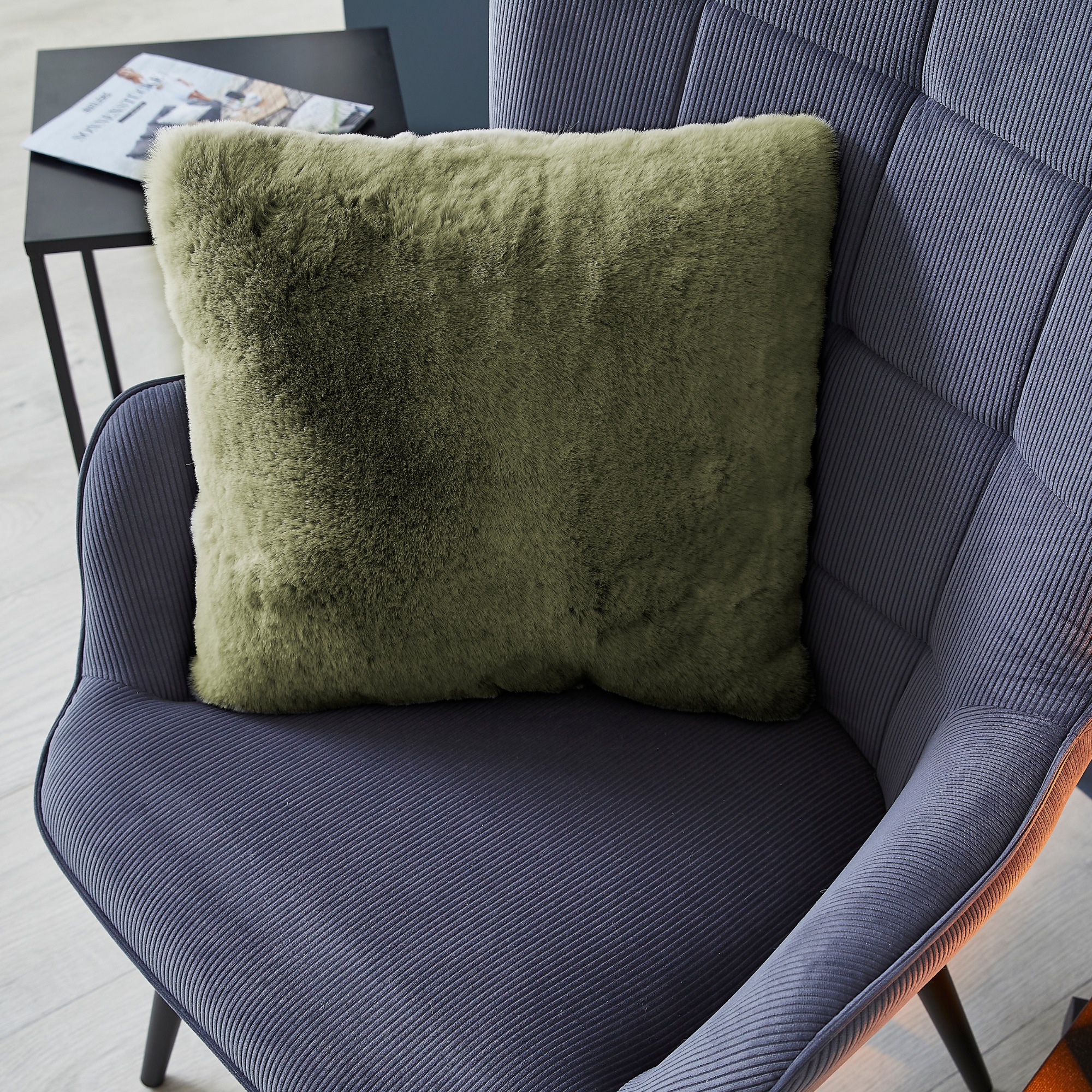 LUXOR living Fellkissen "Dekokissen Novara" Kunstfell, eckig, 40x40 cm, seh günstig online kaufen