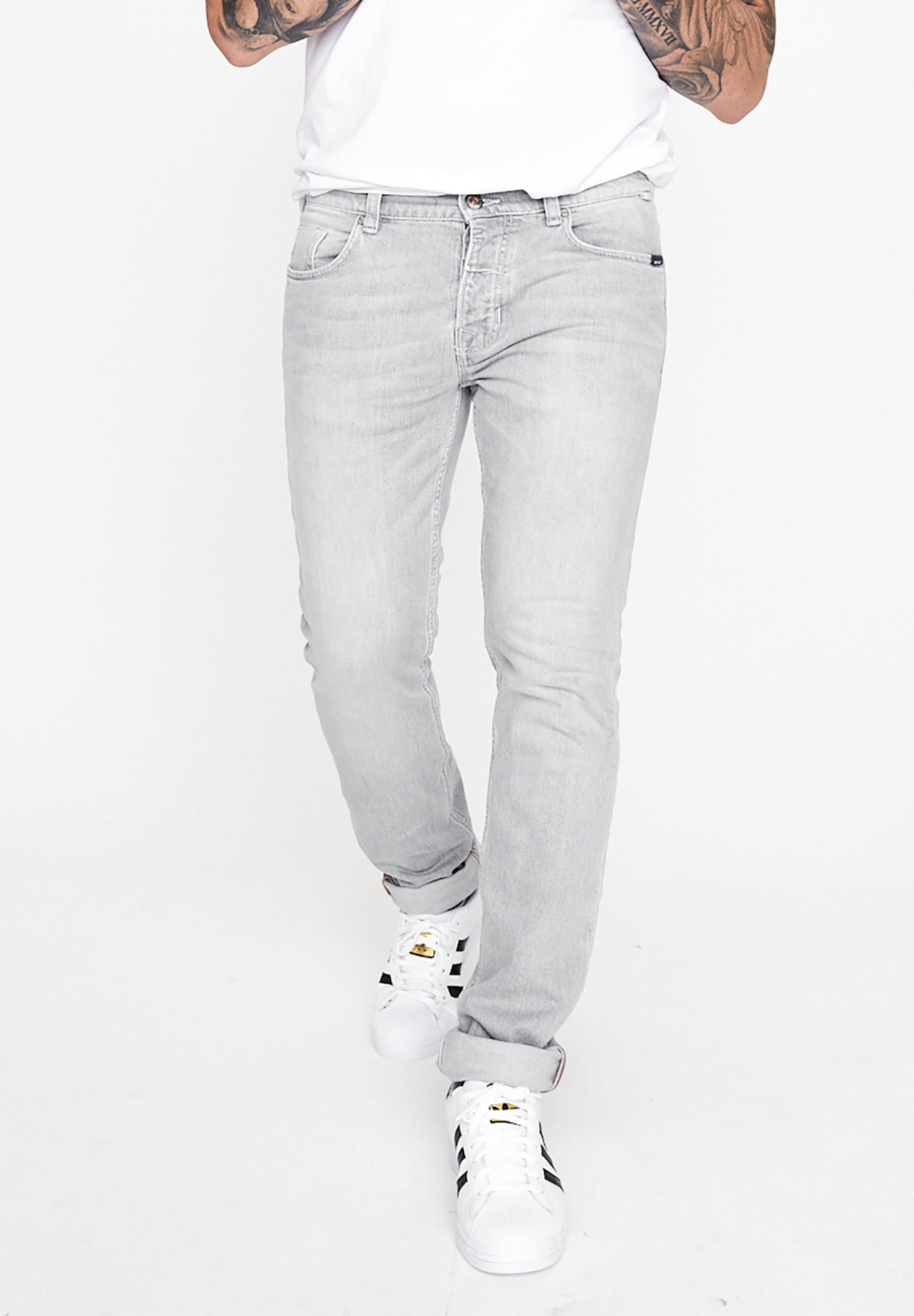 Slim-fit-Jeans »DANNY-Z«, nachhaltig, Italien, Stretch, coole Waschung
