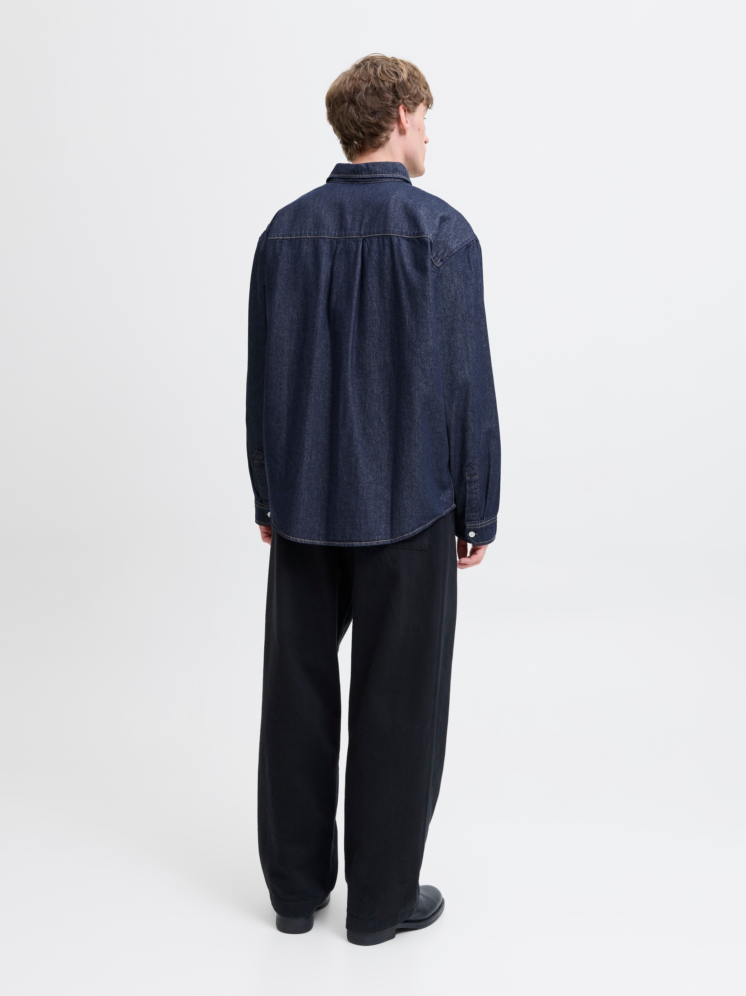 Jack & Jones Langarmhemd »JORNORREBRO DENIM SHIRT LS SN«