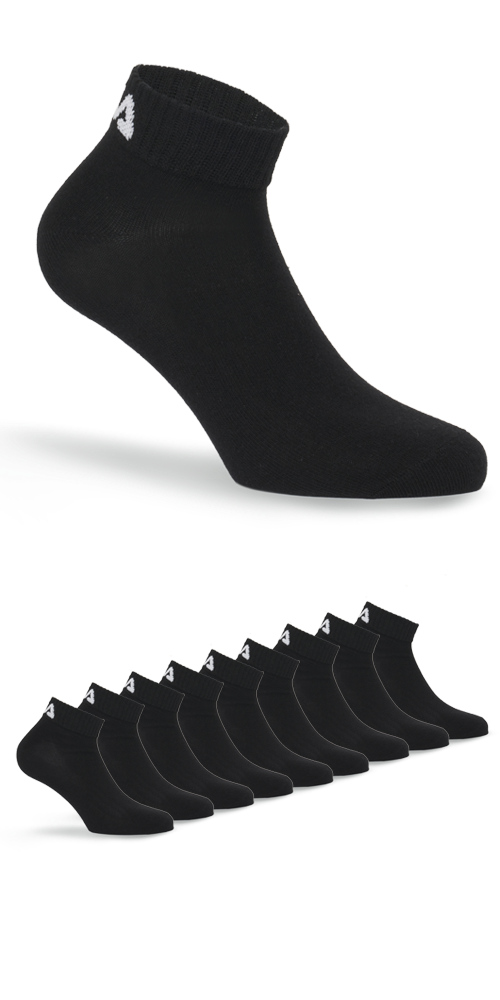 Fila Kurzsocken "UNISEX QUARTER PLAIN SOCKS", (9 Paar), mit klassischem Log günstig online kaufen