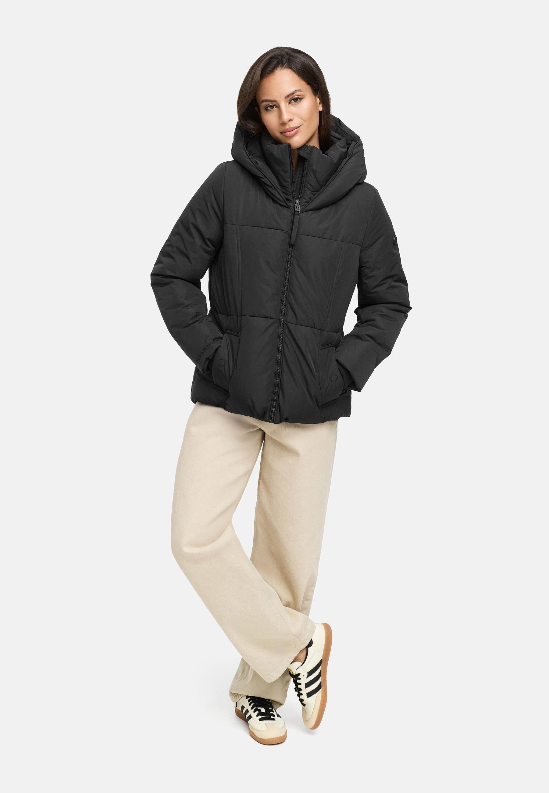 Navahoo Winterjacke »Flüsterfee 14«, mit Kapuze, Winter Steppjacke mit Kapuze