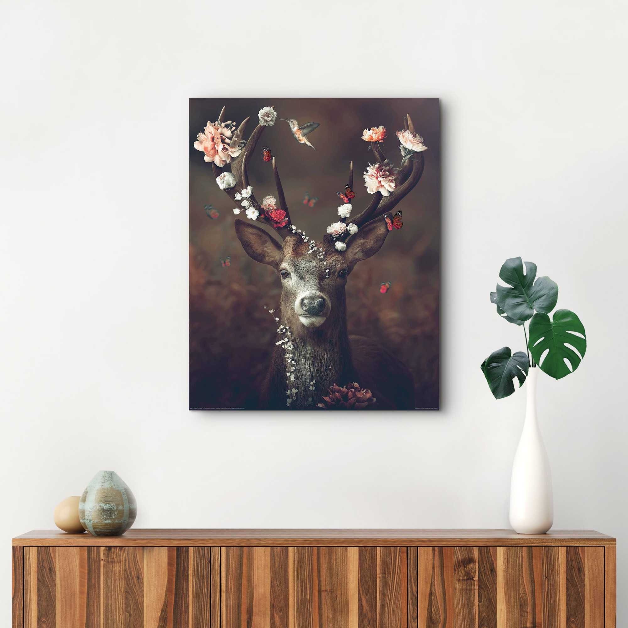 Reinders Wandbild "Hirsch" günstig online kaufen