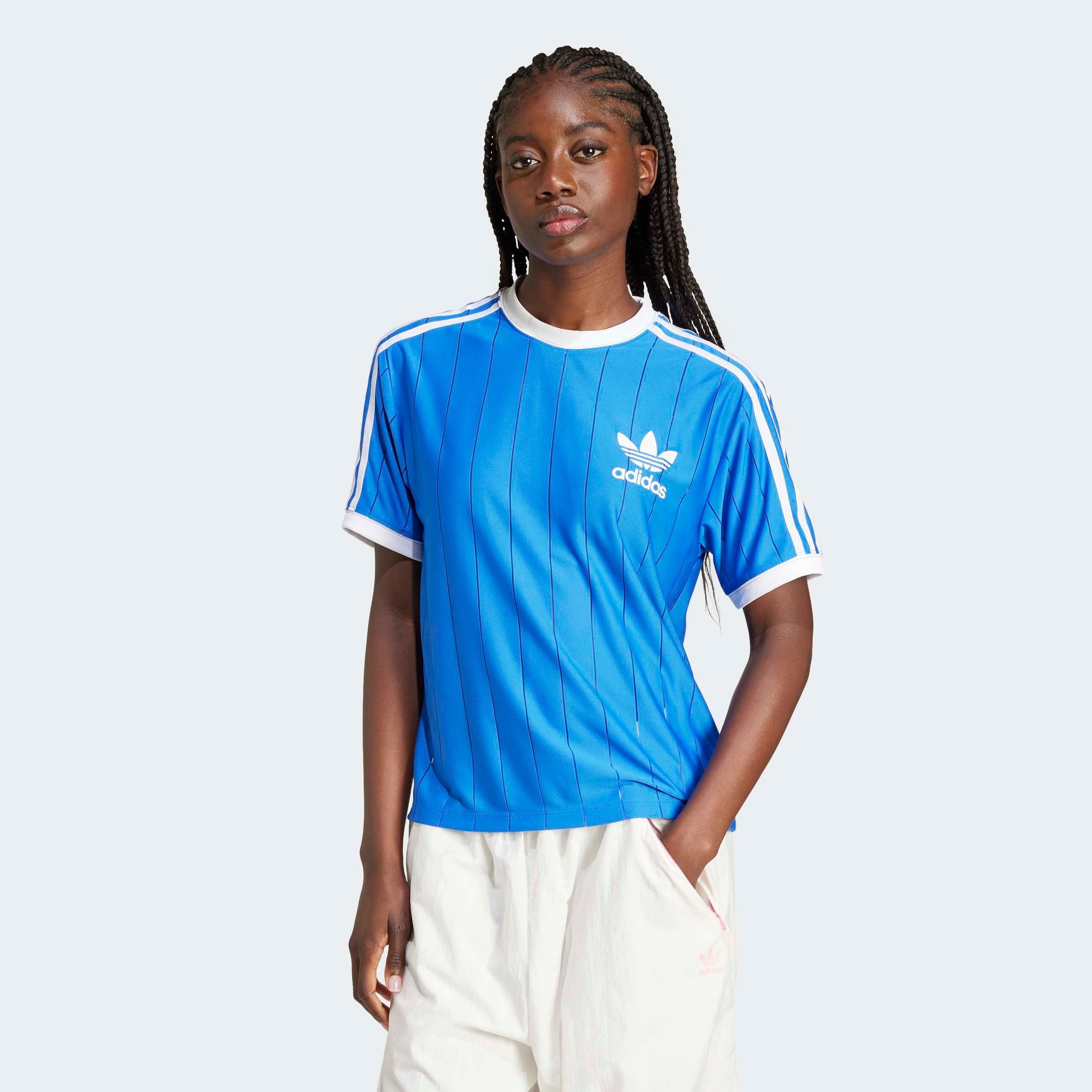 adidas Originals T-Shirt "ADICOLOR 3-STREIFEN PINSTRIPE" günstig online kaufen